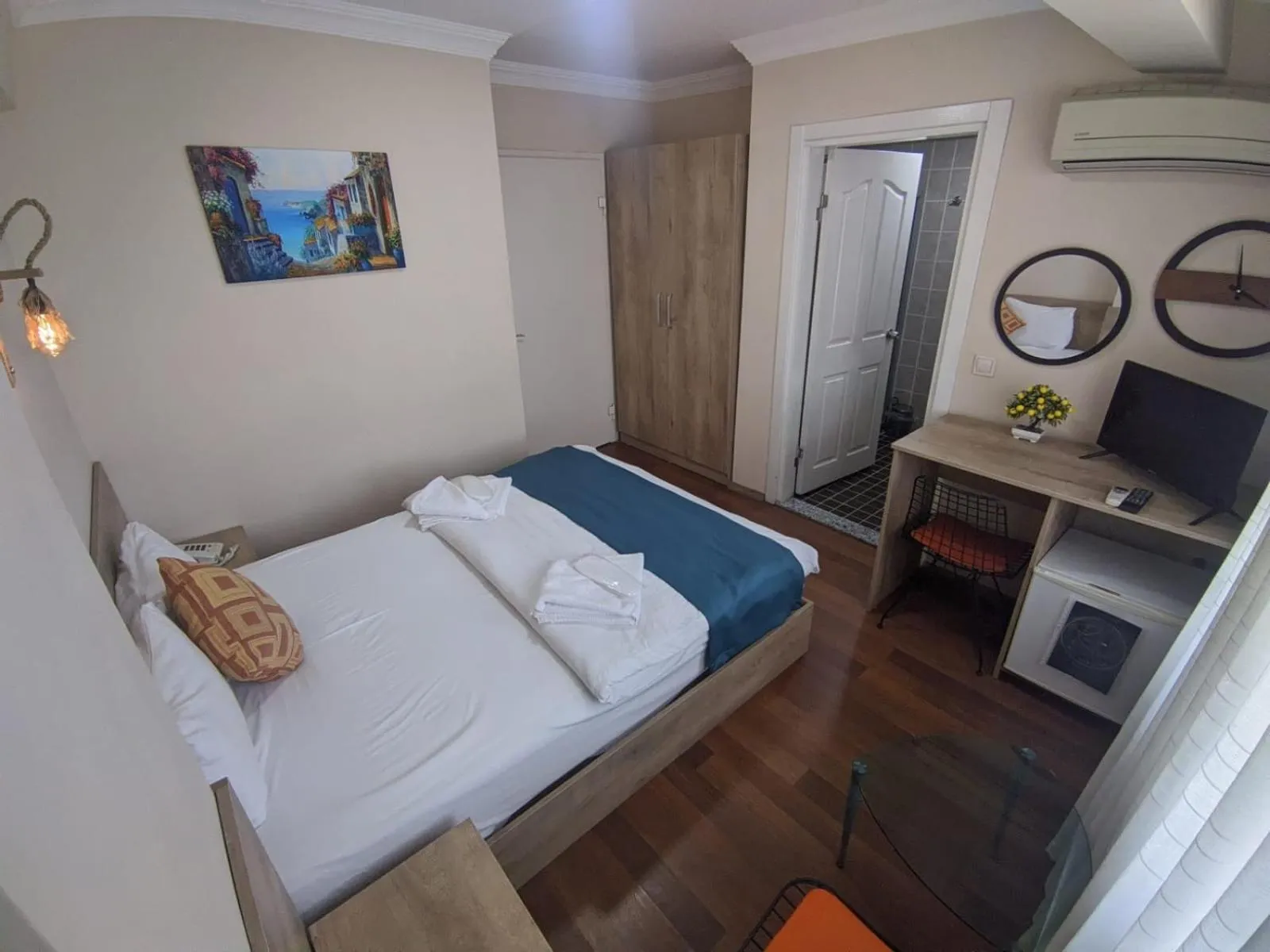 Bed in Rumeli Konak Butik Otel