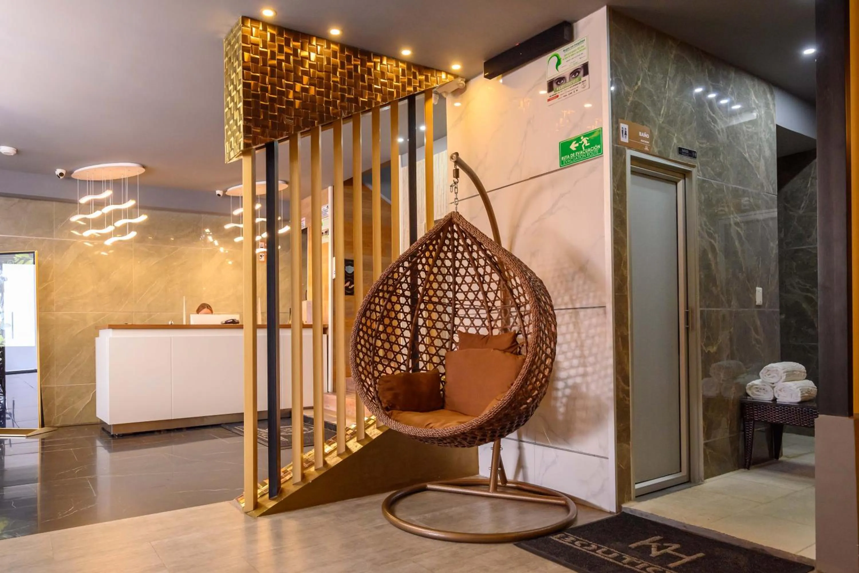 Lobby or reception in KH Hotel Boutique