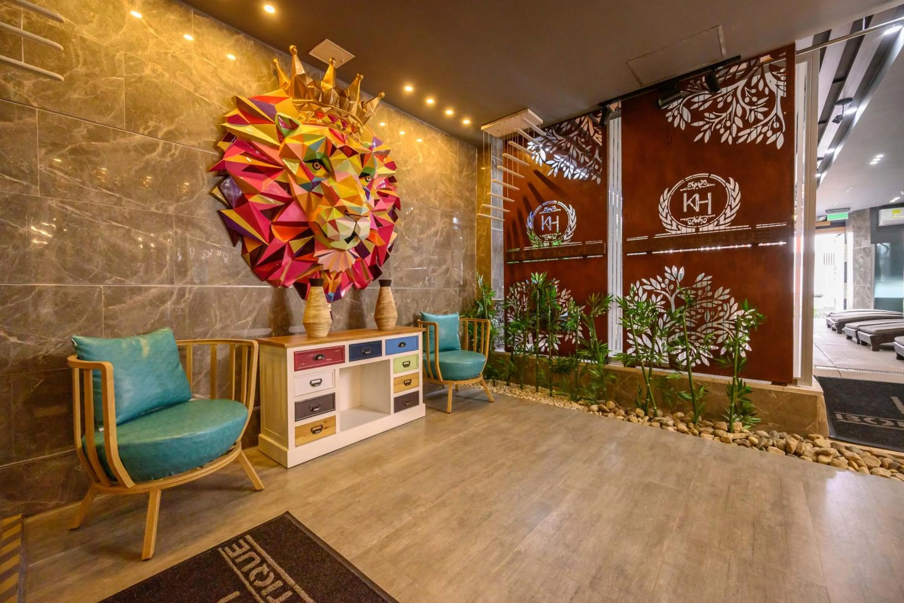 Lobby or reception in KH Hotel Boutique