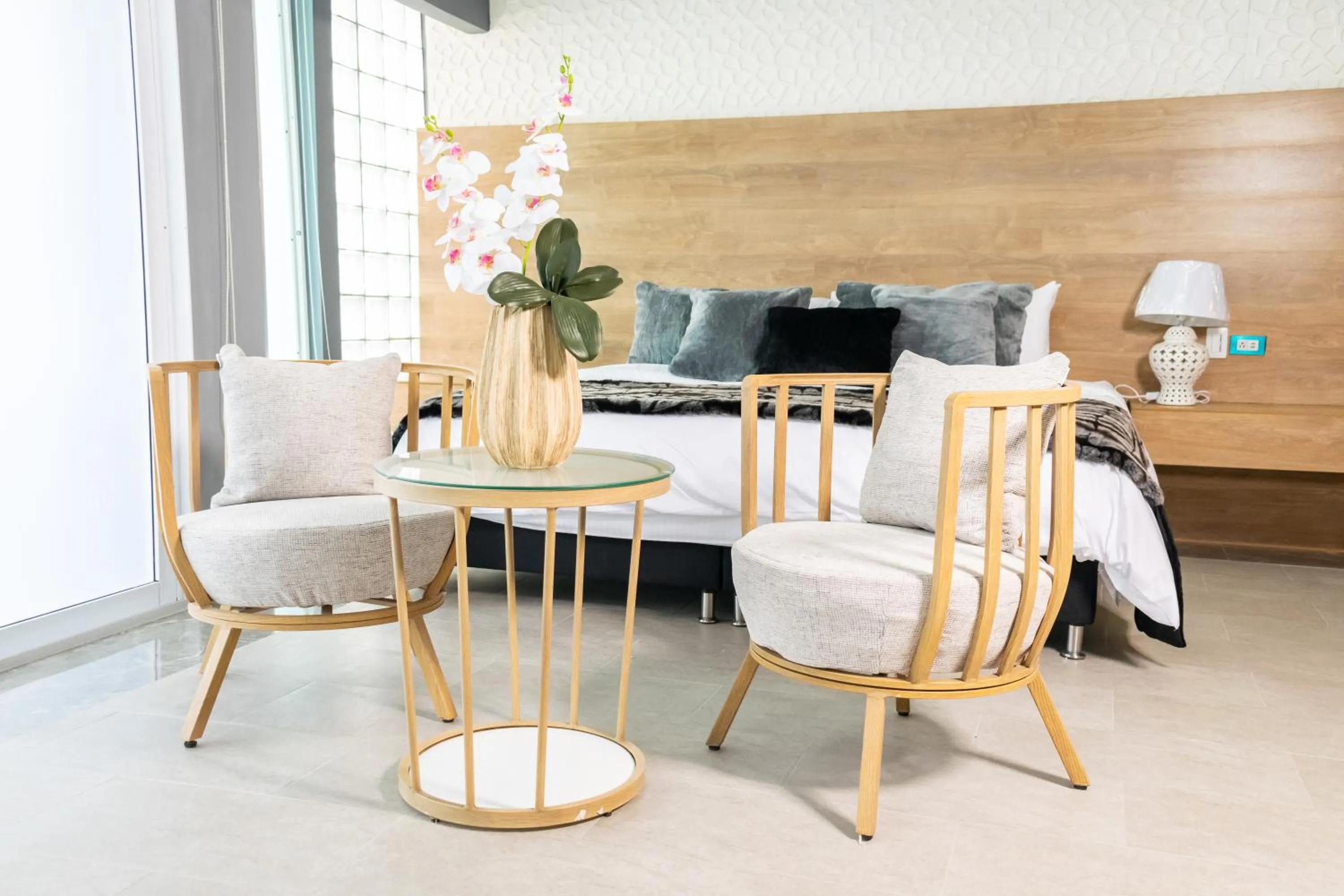 Bed in KH Hotel Boutique