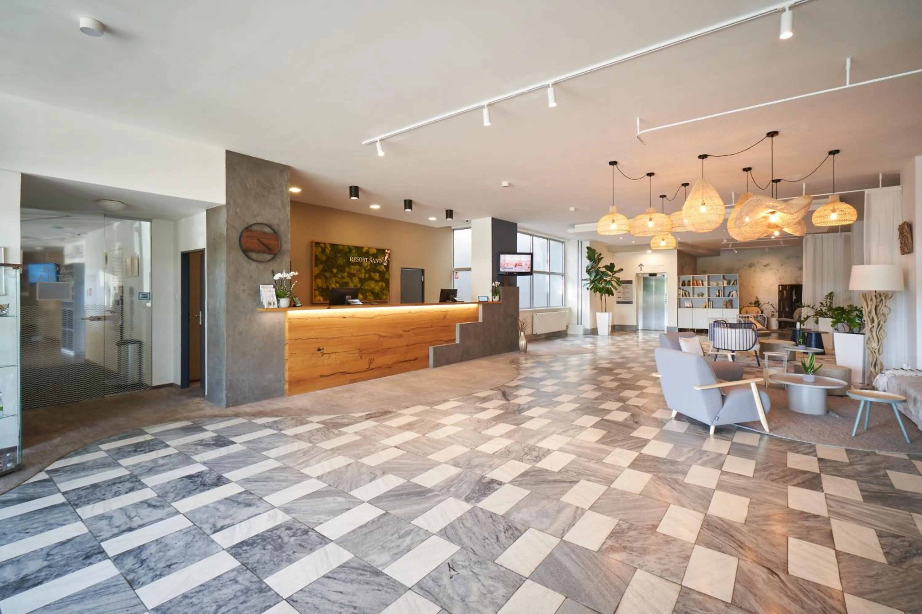 Lobby or reception in OREA Resort Santon Brno