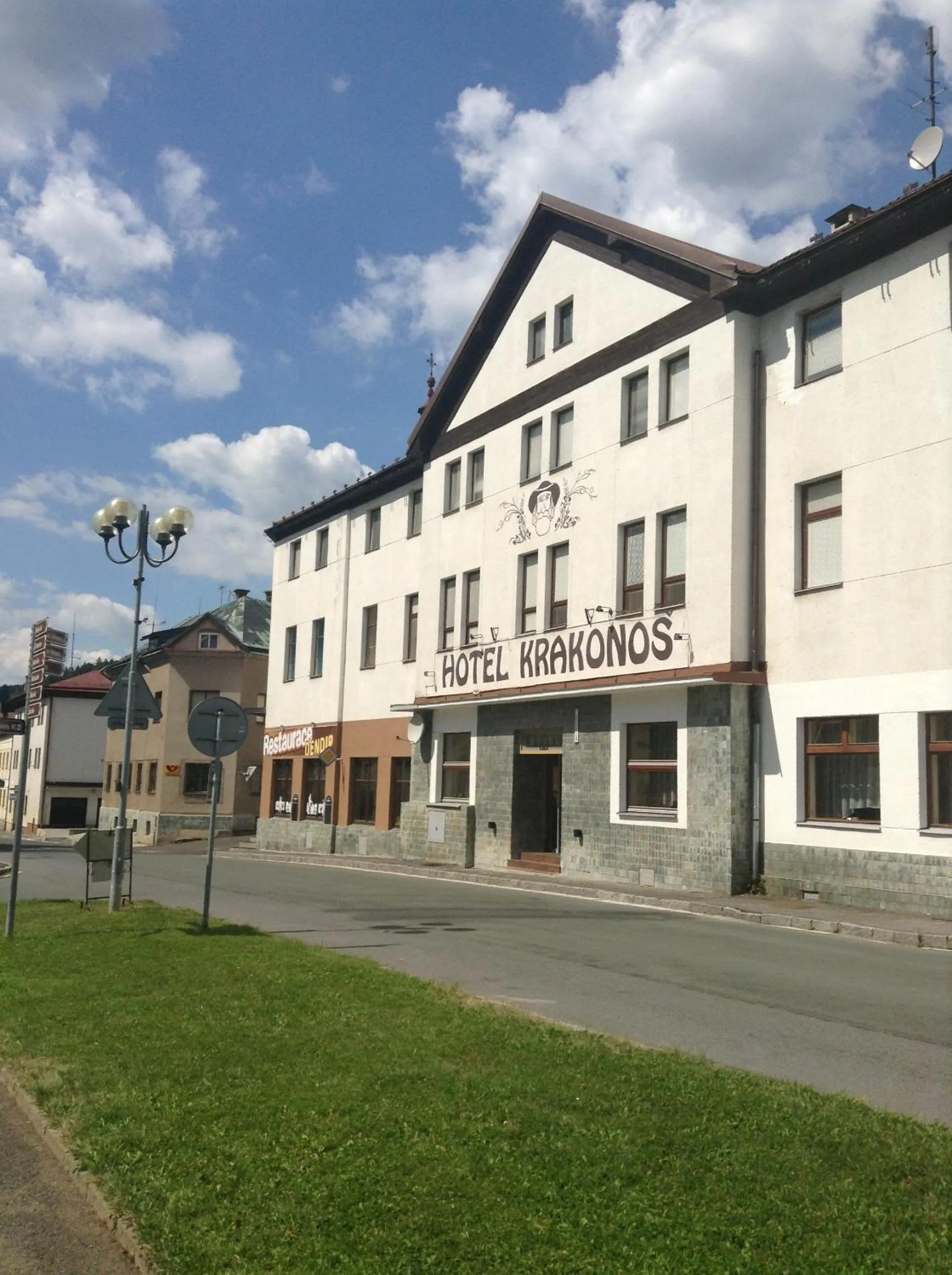 Facade/entrance in Hotel Krakonos