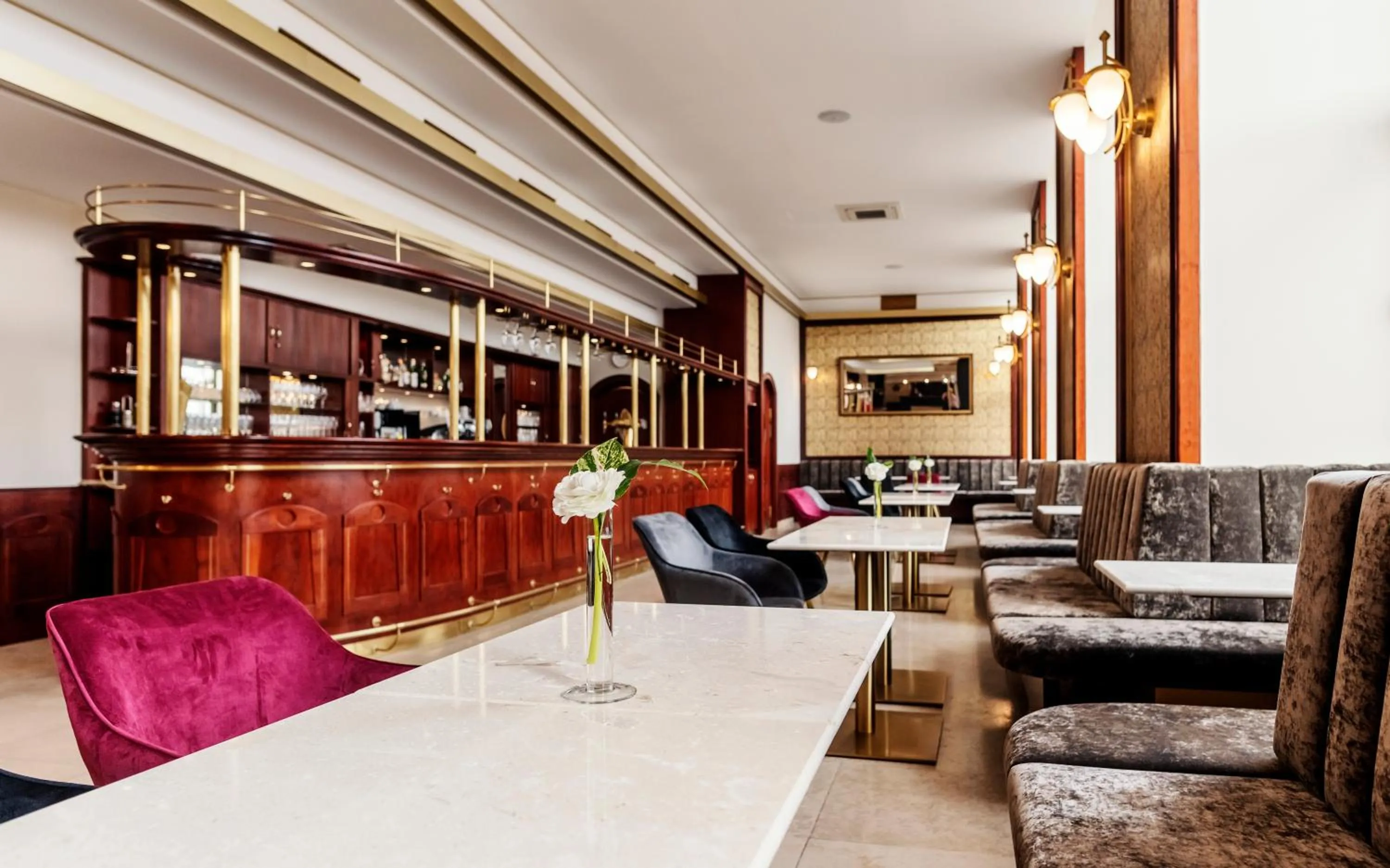 Lobby or reception in Grandhotel Brno