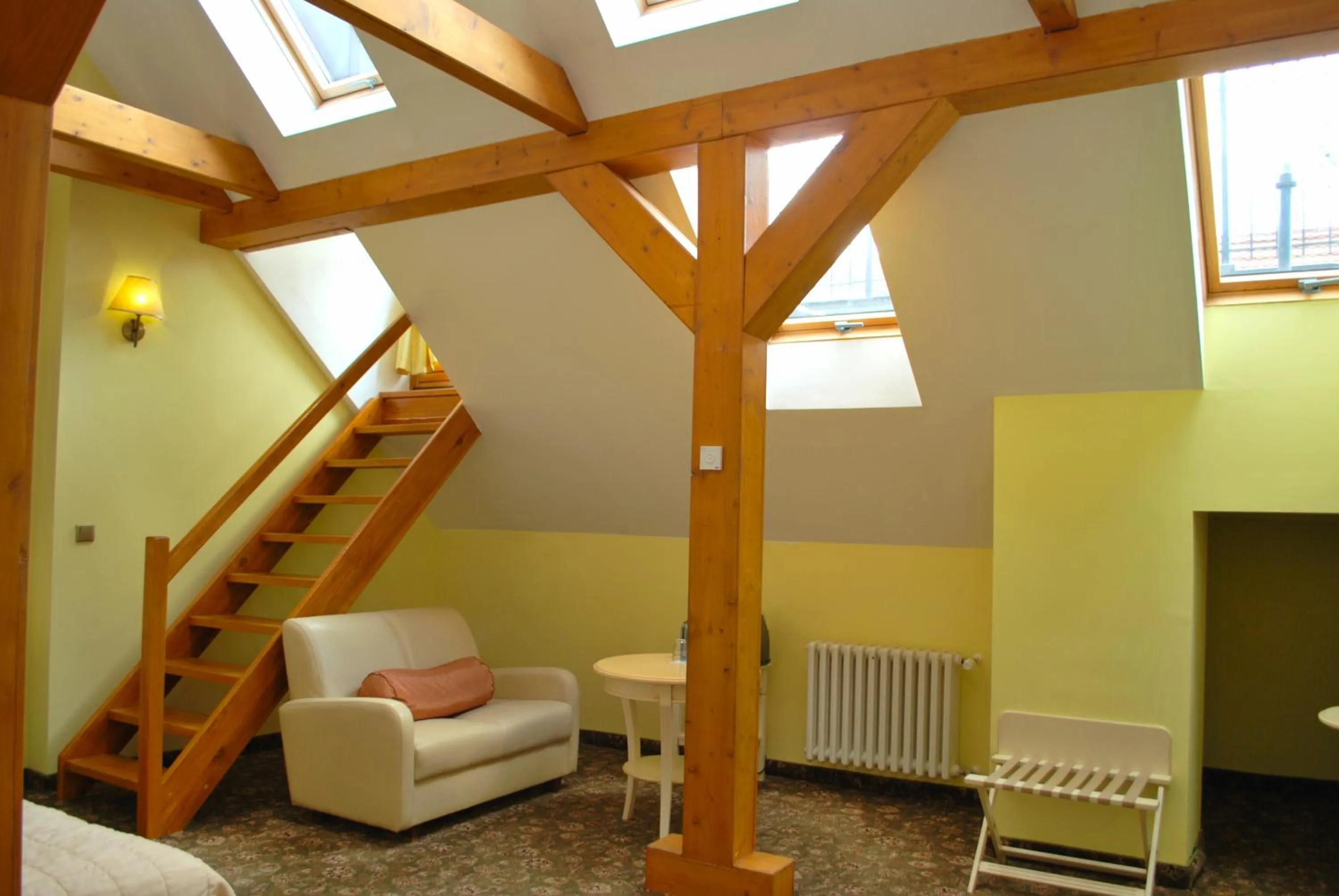 Seating area in Hotel Metamorphis