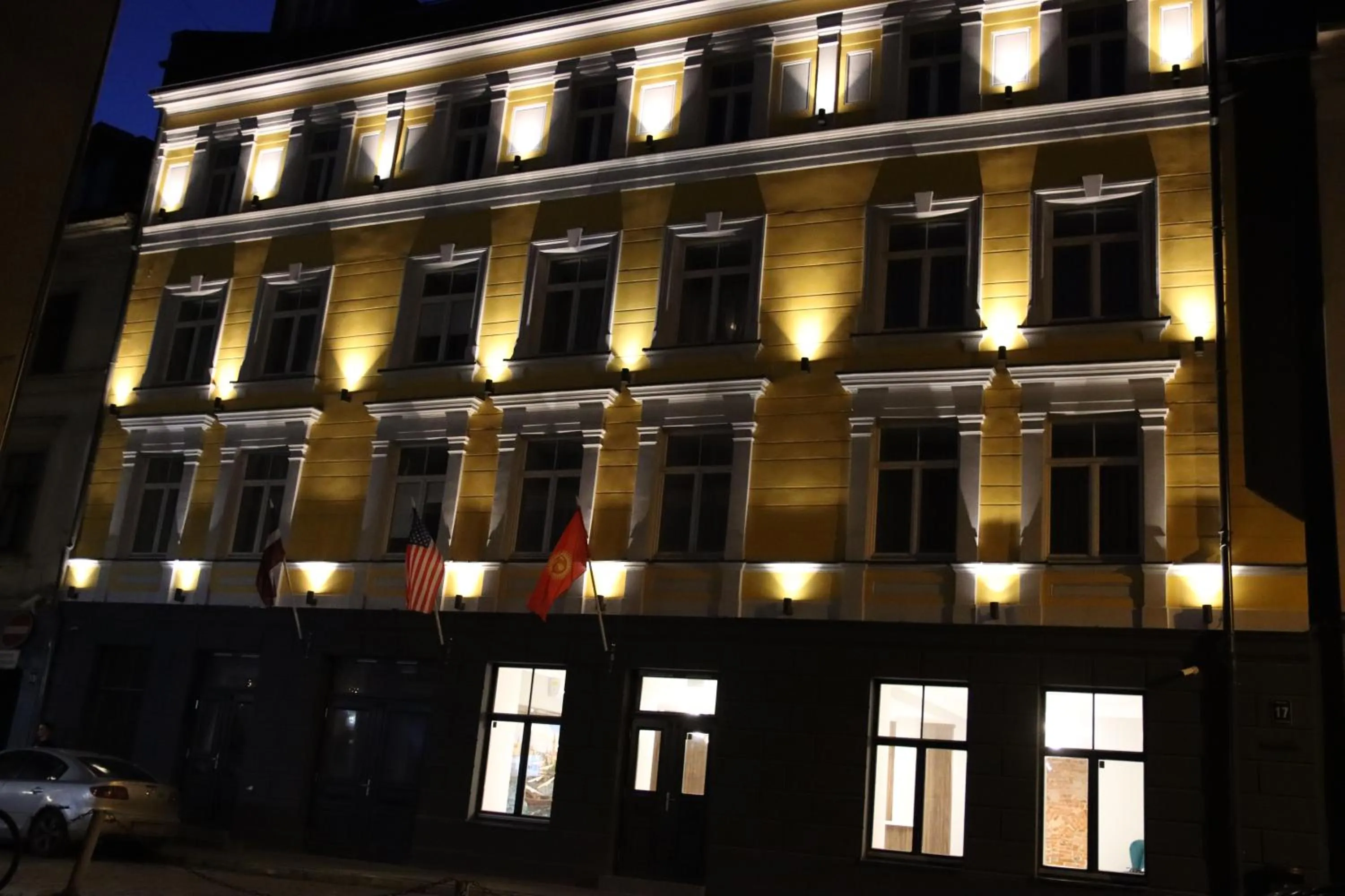 Property building in Old Riga Plaza Hotel