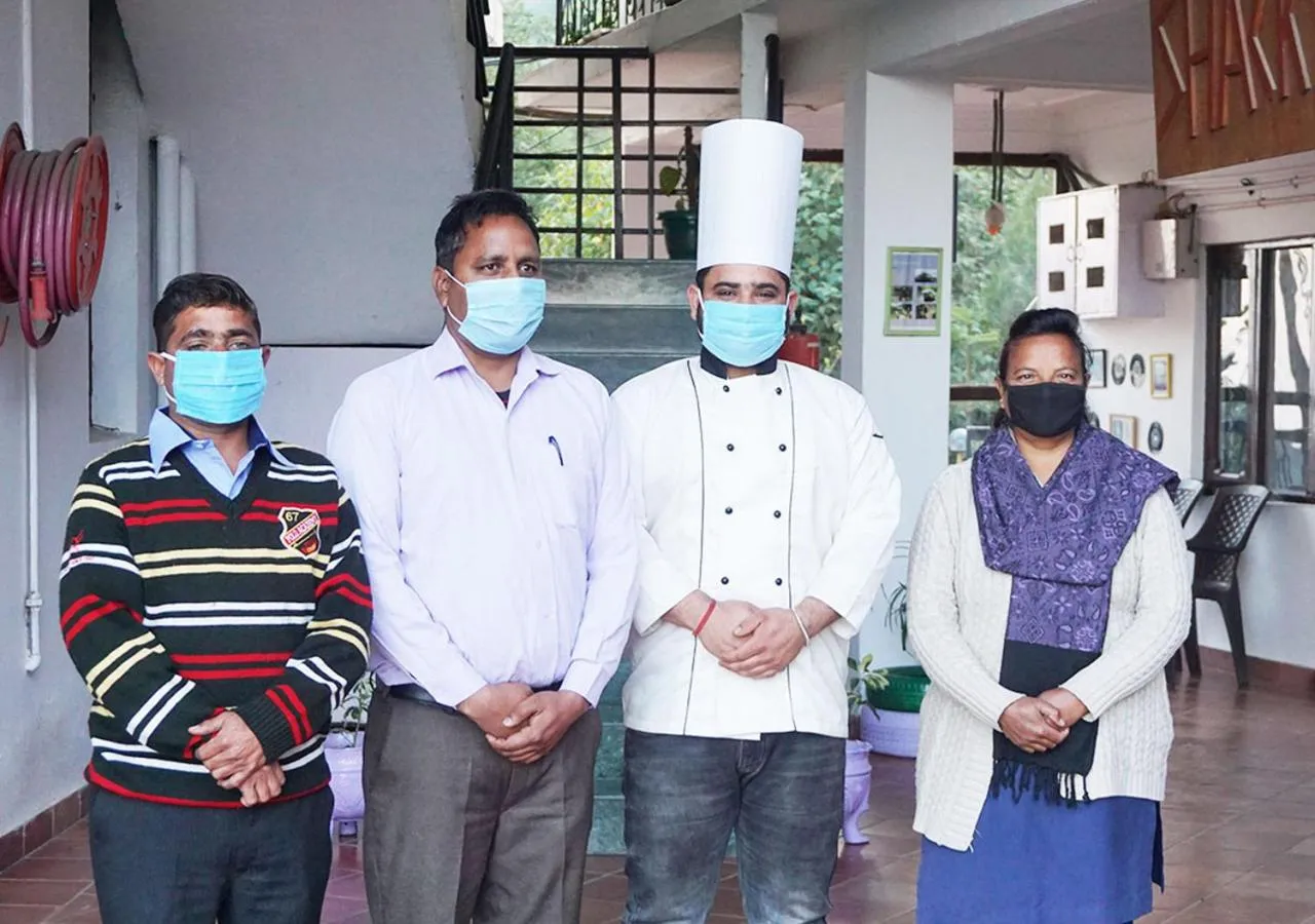 Staff in Hotel Sanawar View