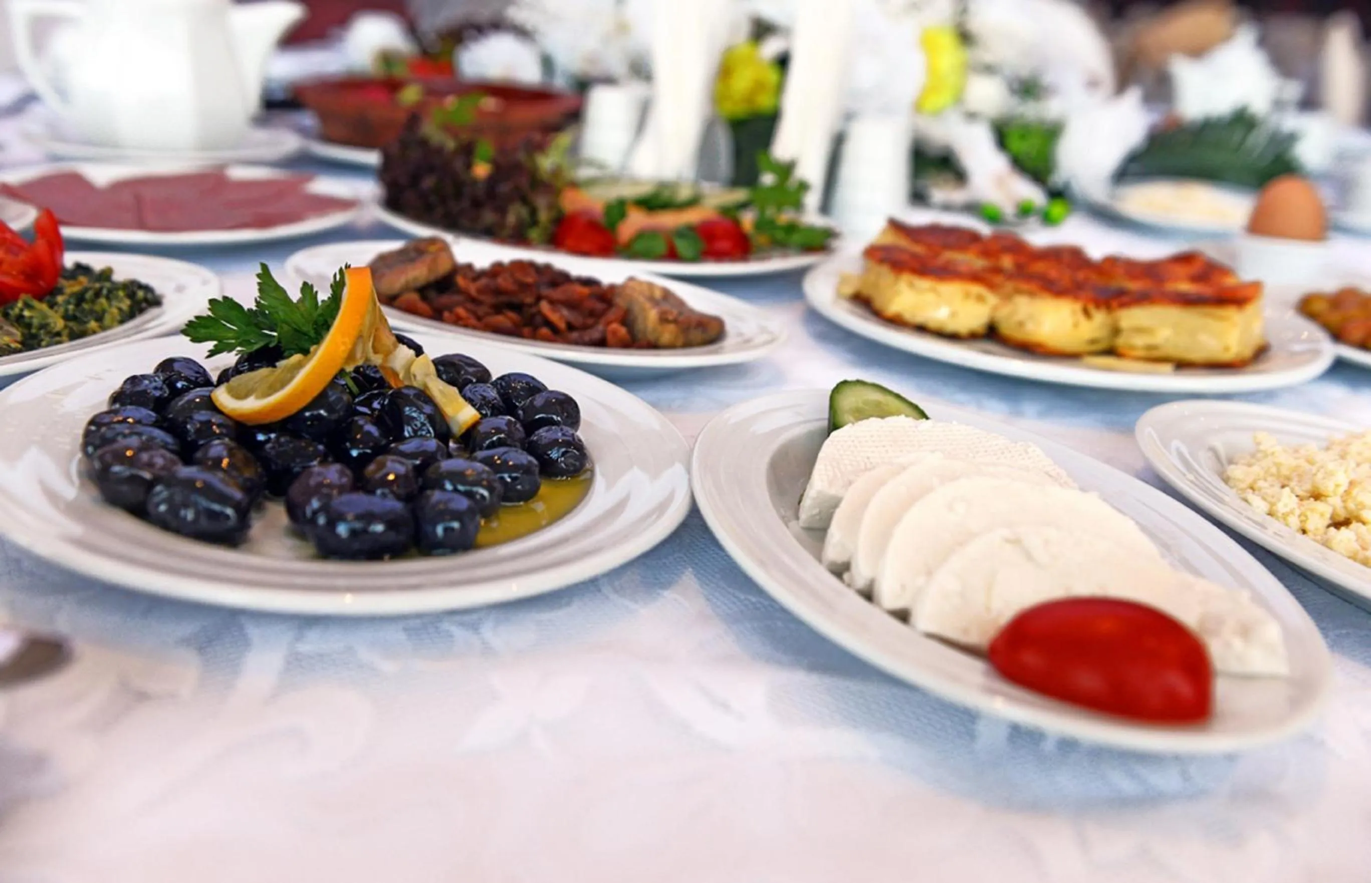 Food in Grand Amisos Hotel