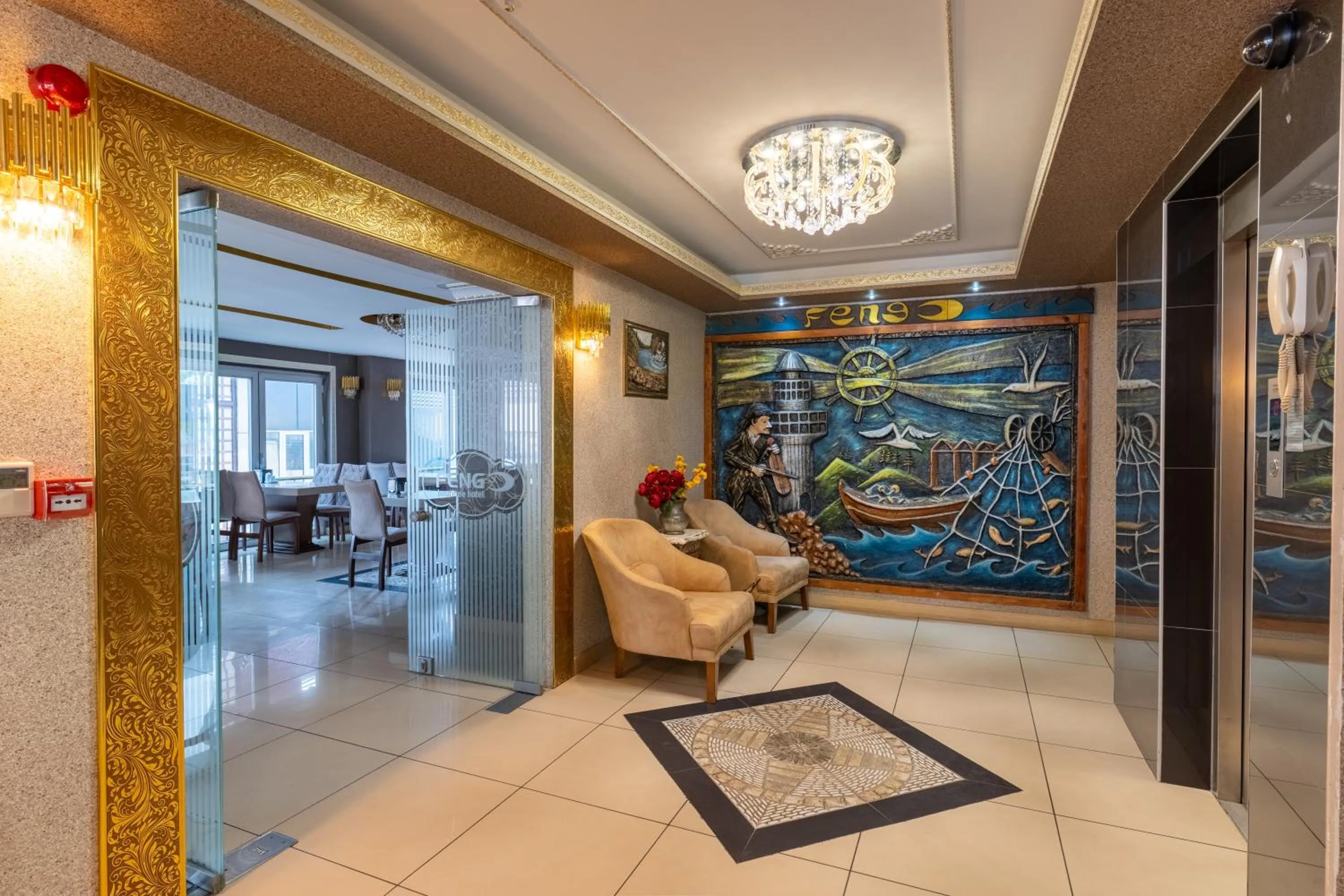 Seating area in Fengo Hotel & Spa