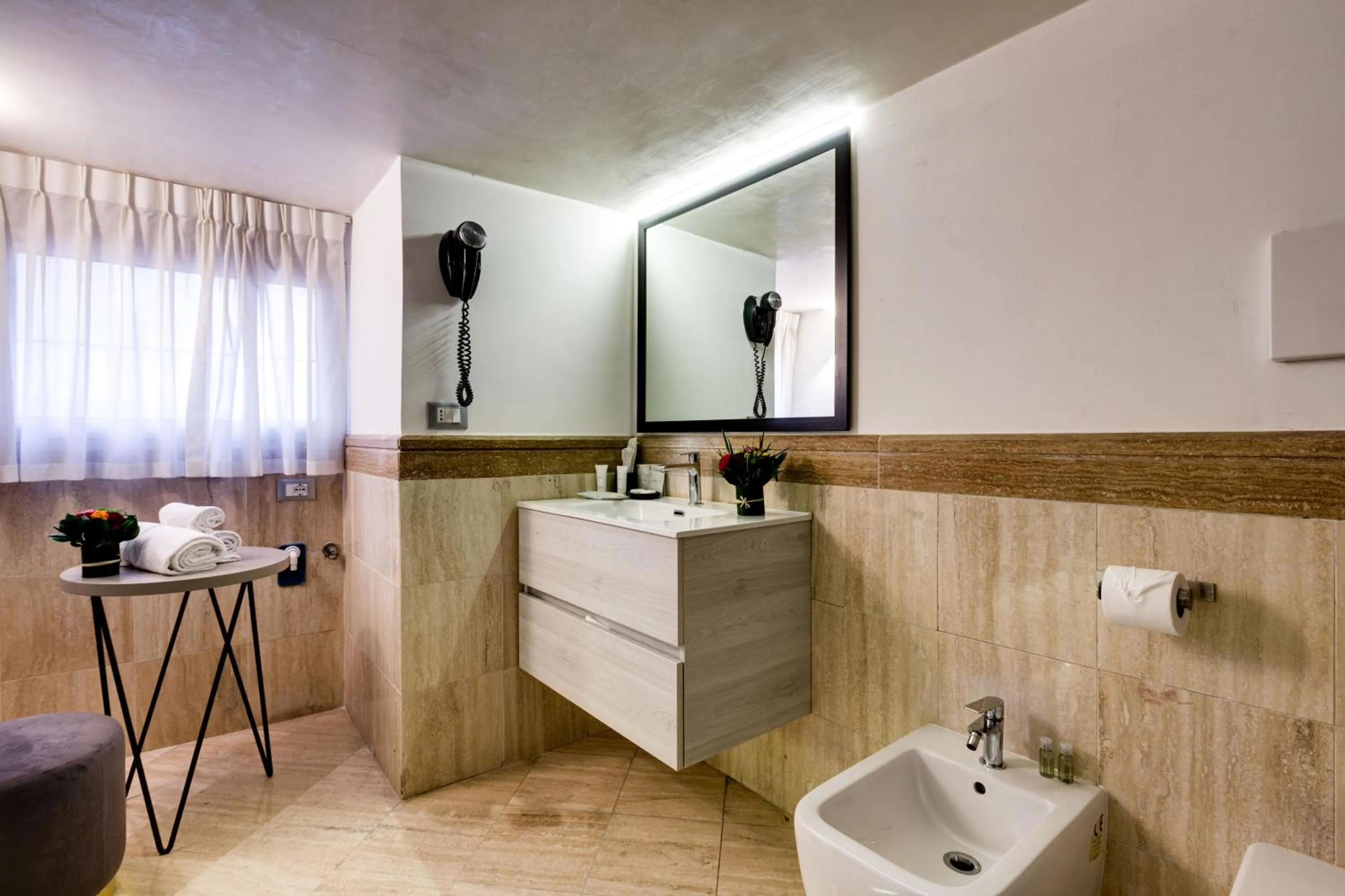 Bathroom in V Collection Piazza Farnese Luxury Suites