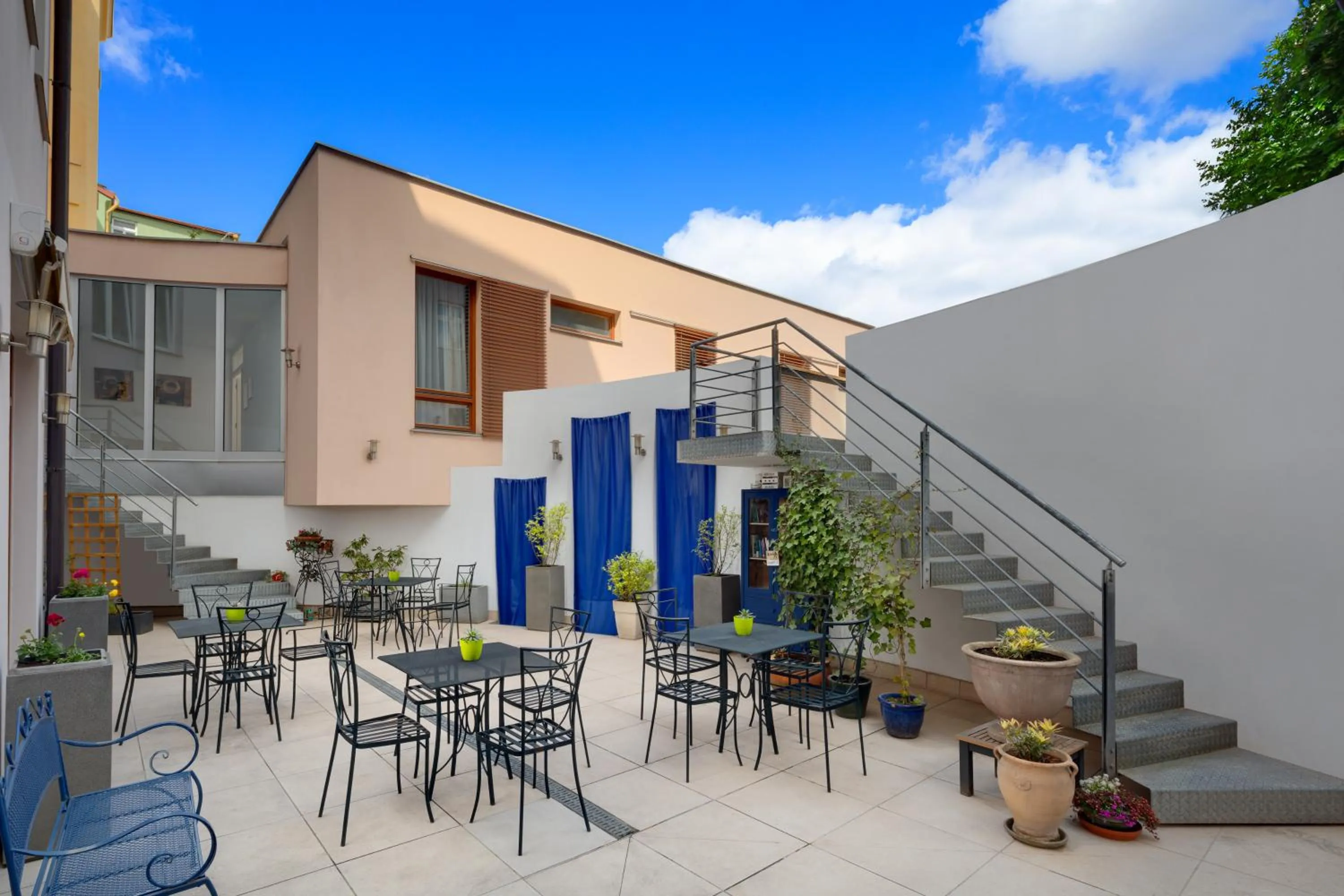 Balcony/Terrace in Hotel Carol