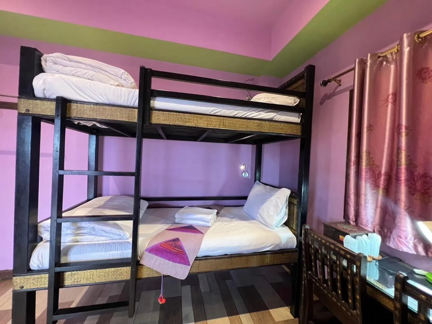 Bed in Changpuak Boutique House