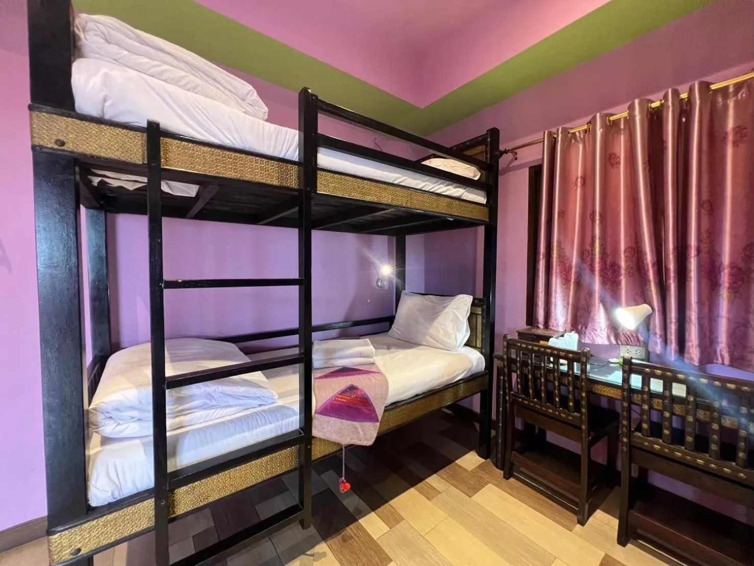 Bed in Changpuak Boutique House