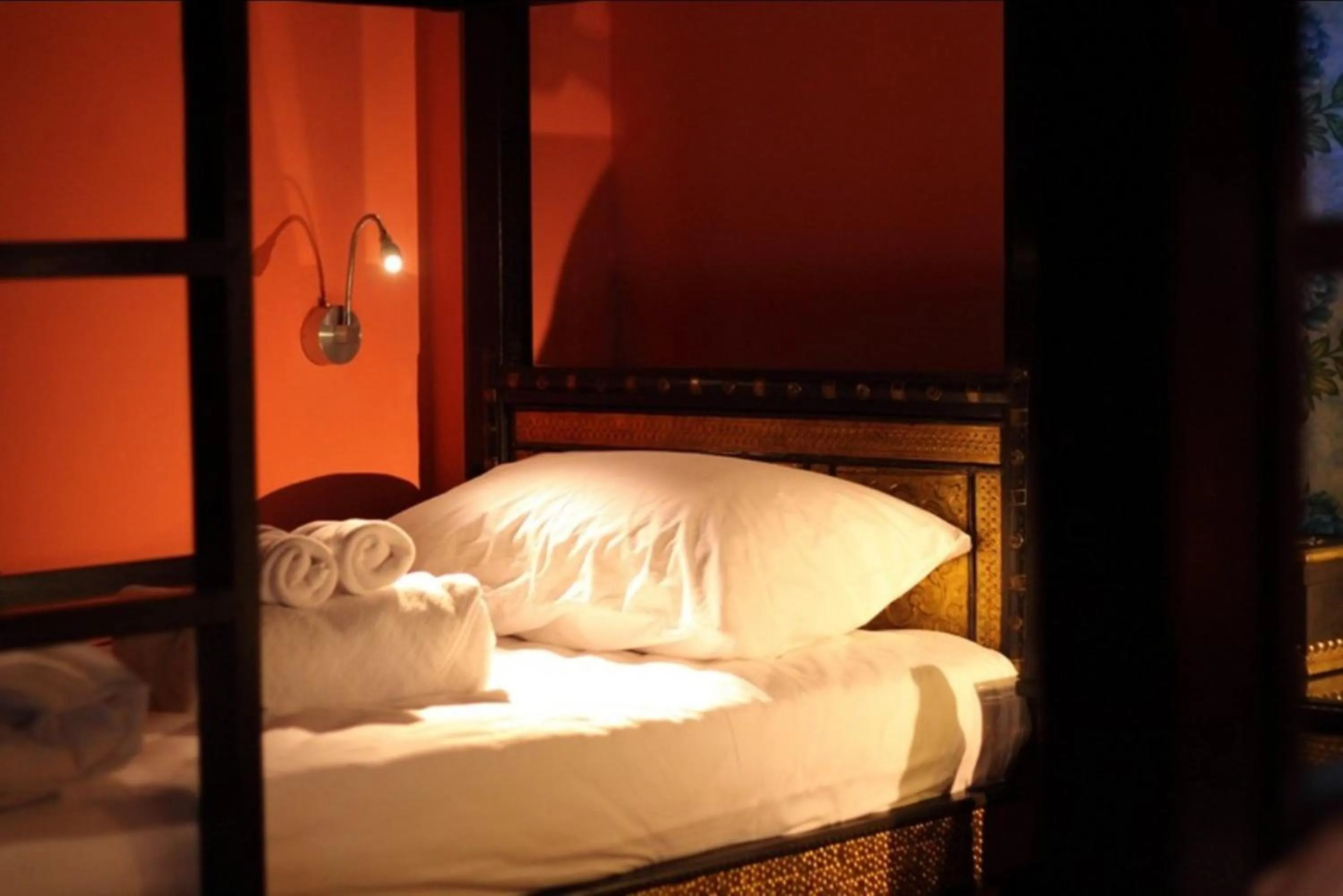 Bed in Changpuak Boutique House