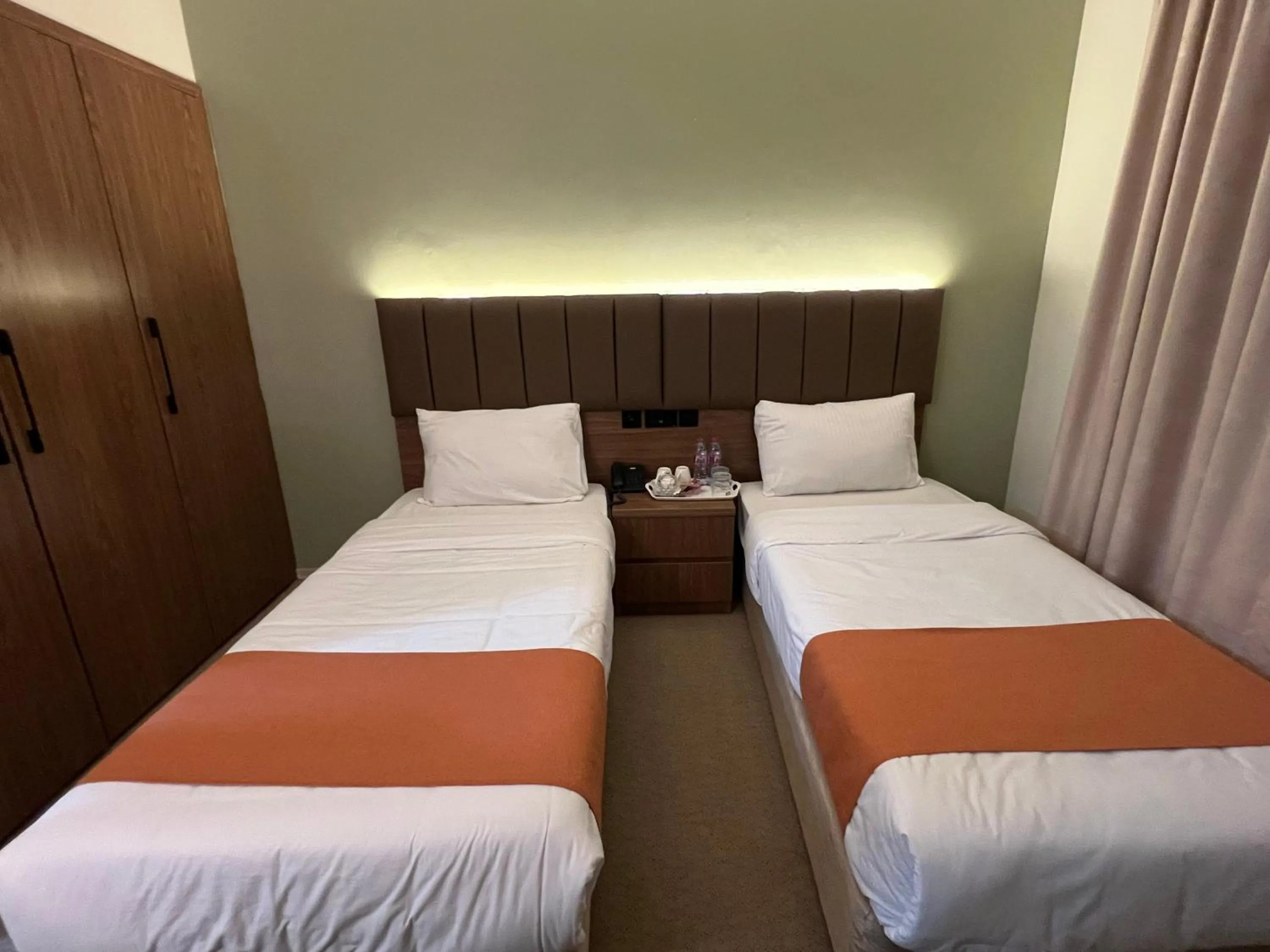 Bed in Aygro Hotel