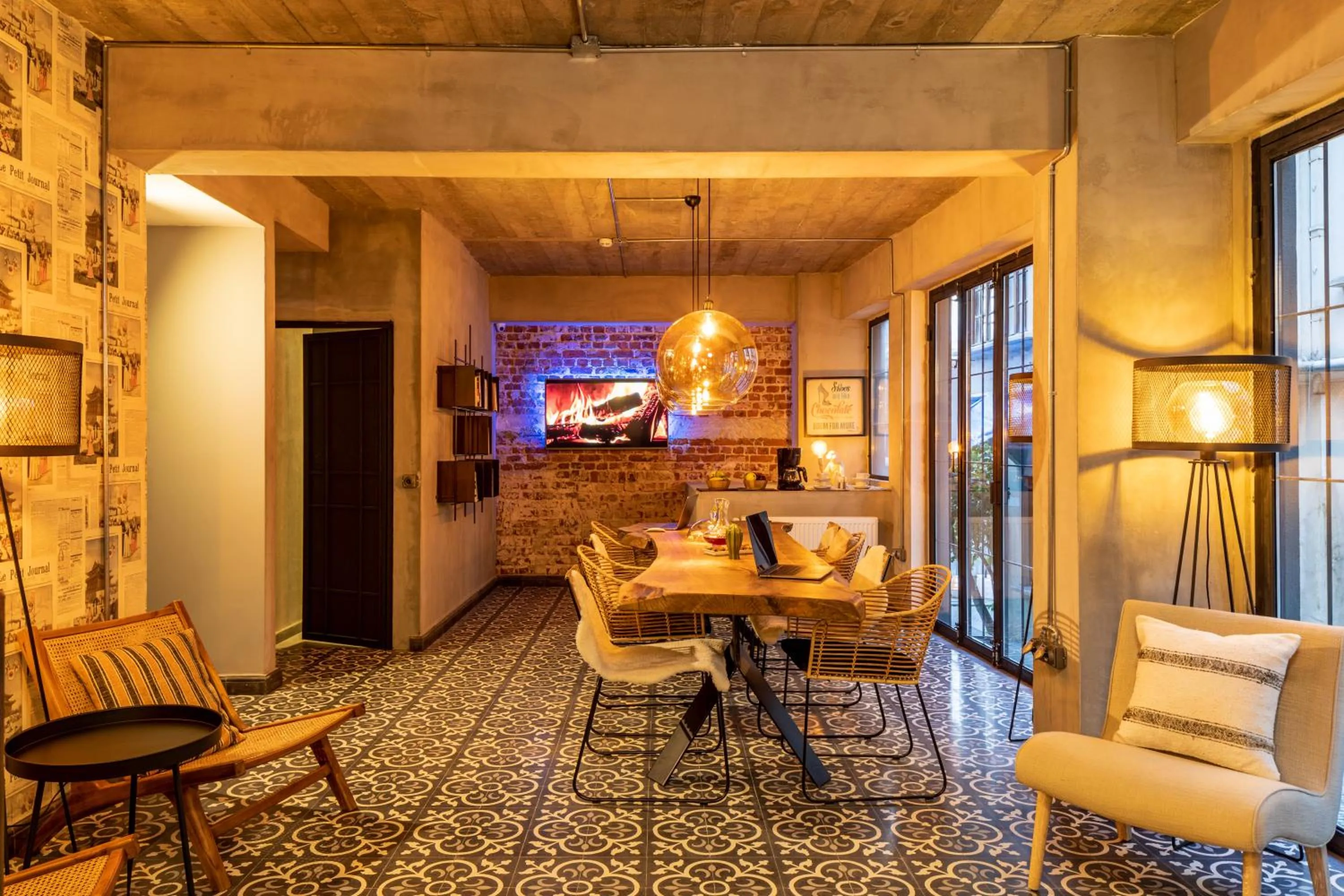 Lobby or reception in Green Parrot Hotel Istanbul