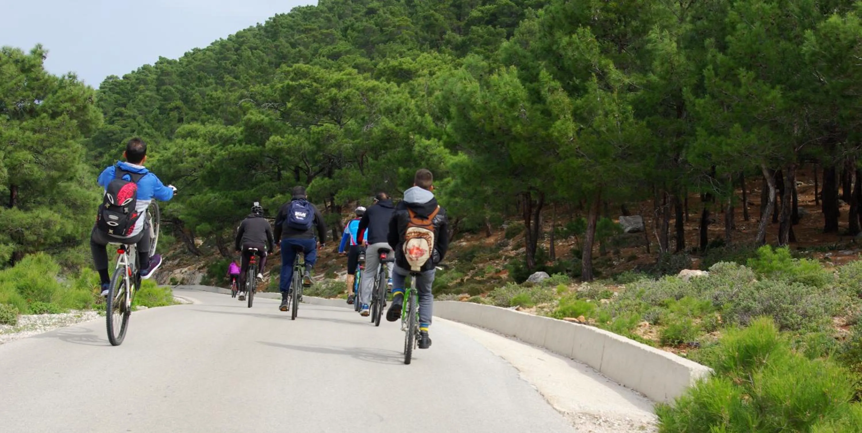 Cycling in Thomas Hotel