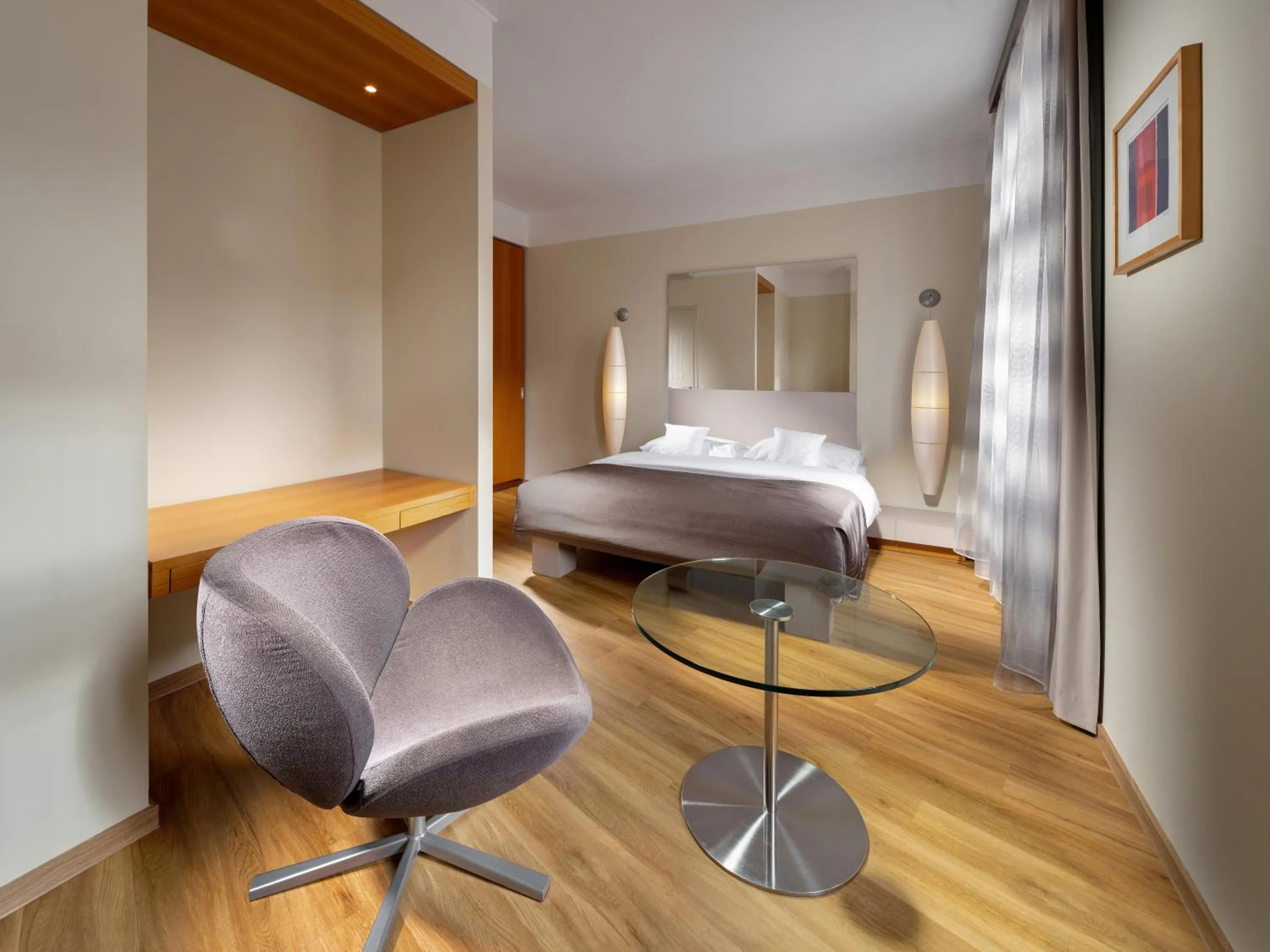 Bedroom, Bed in Mamaison Residence Belgická Prague