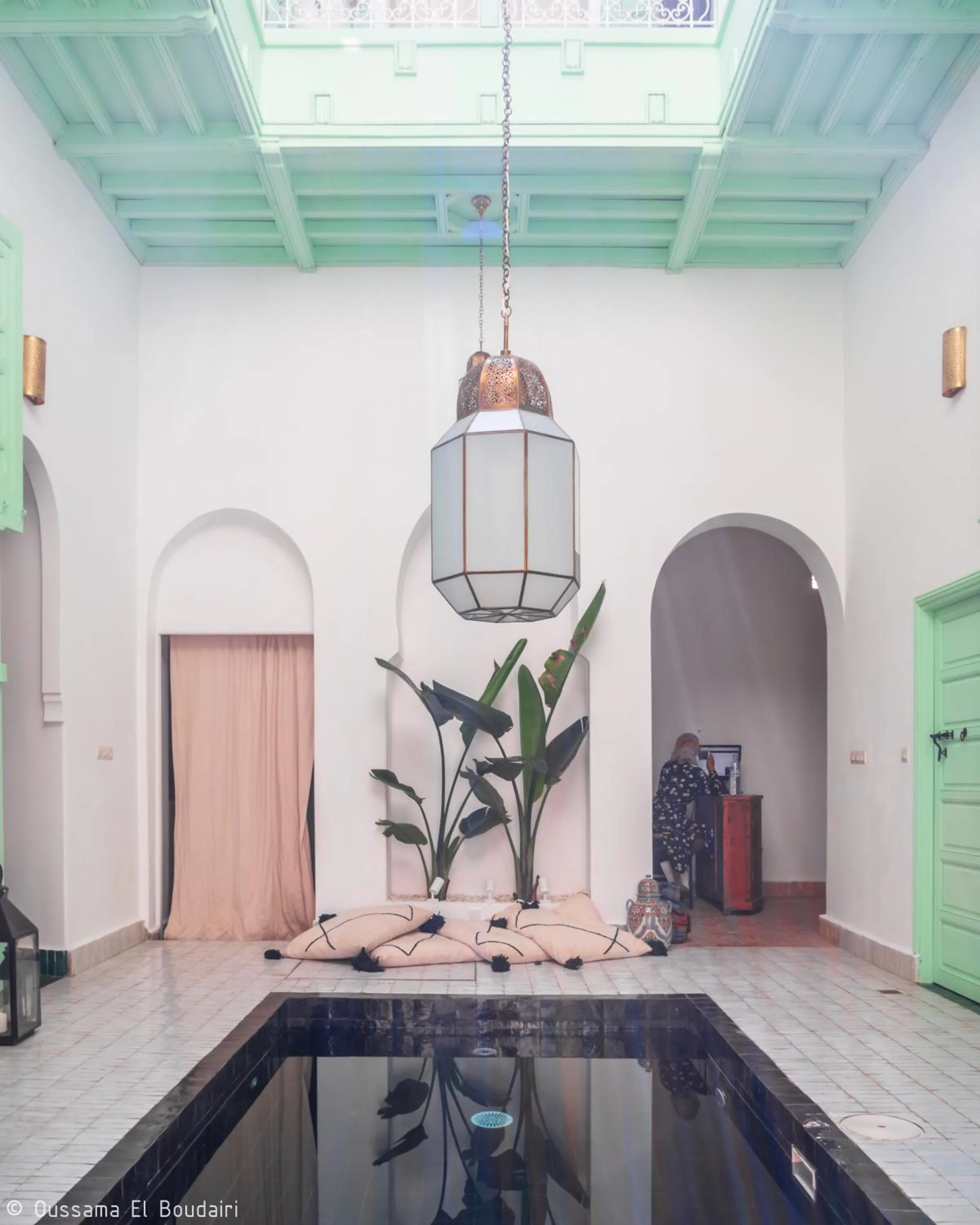 Swimming pool in Riad Dar Rabiaa