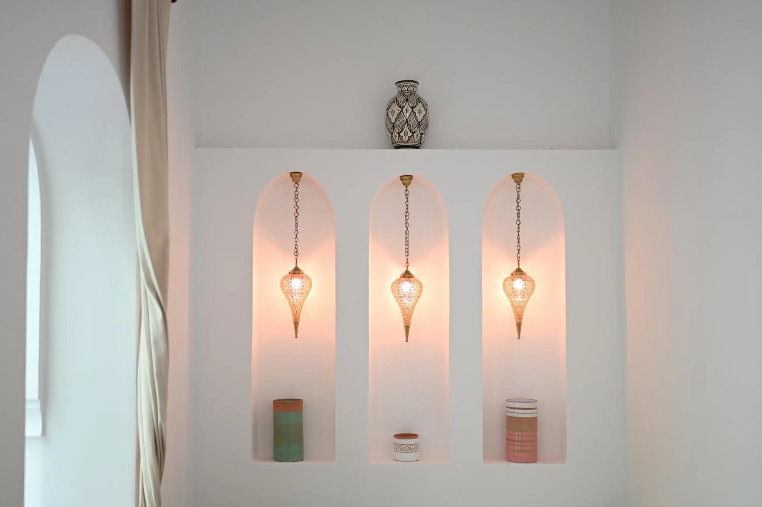 Communal lounge/ TV room in Riad Dar Rabiaa