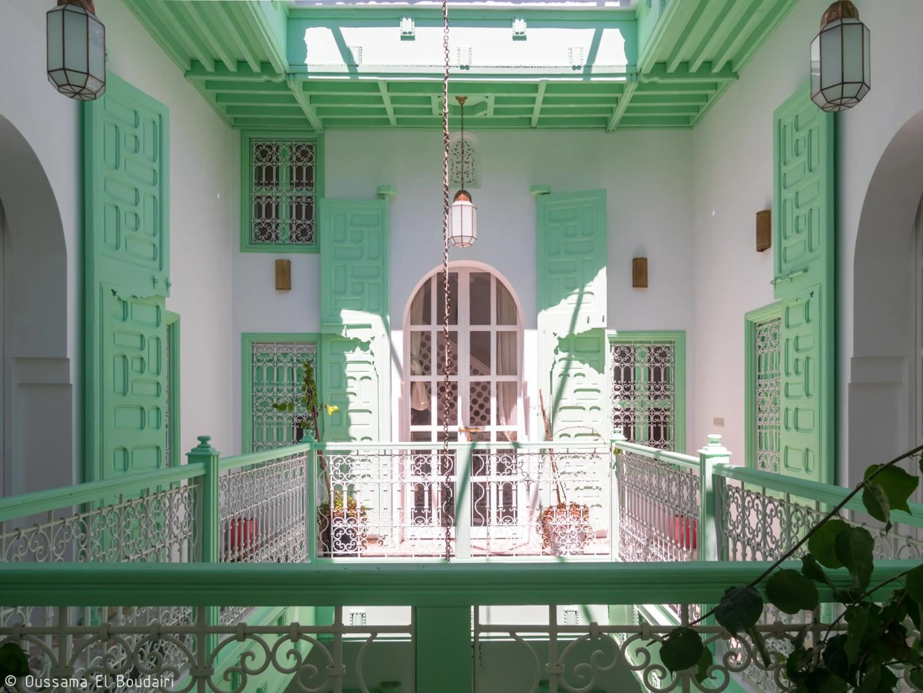 Balcony/Terrace in Riad Dar Rabiaa
