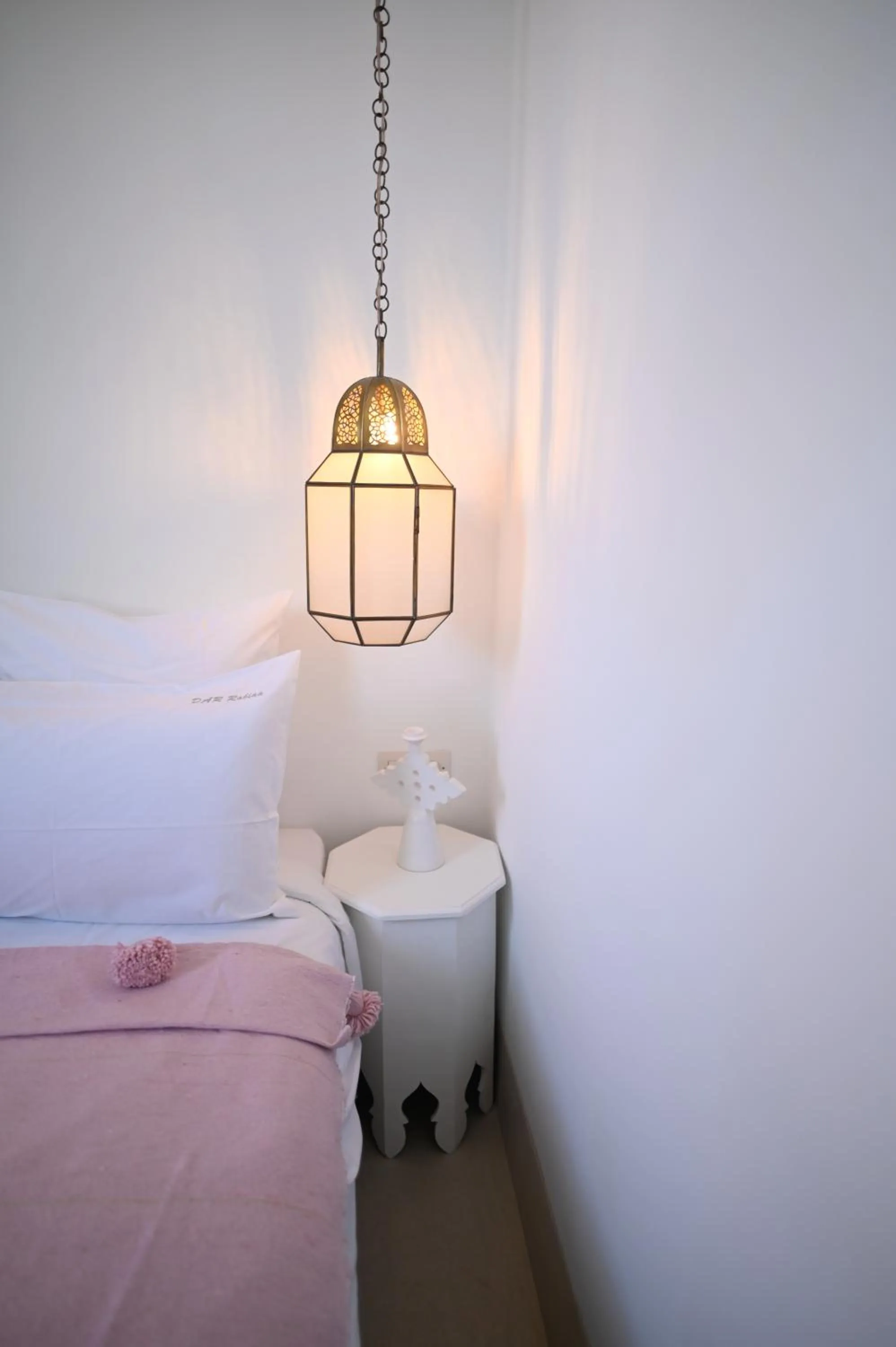 Decorative detail, Bed in Riad Dar Rabiaa