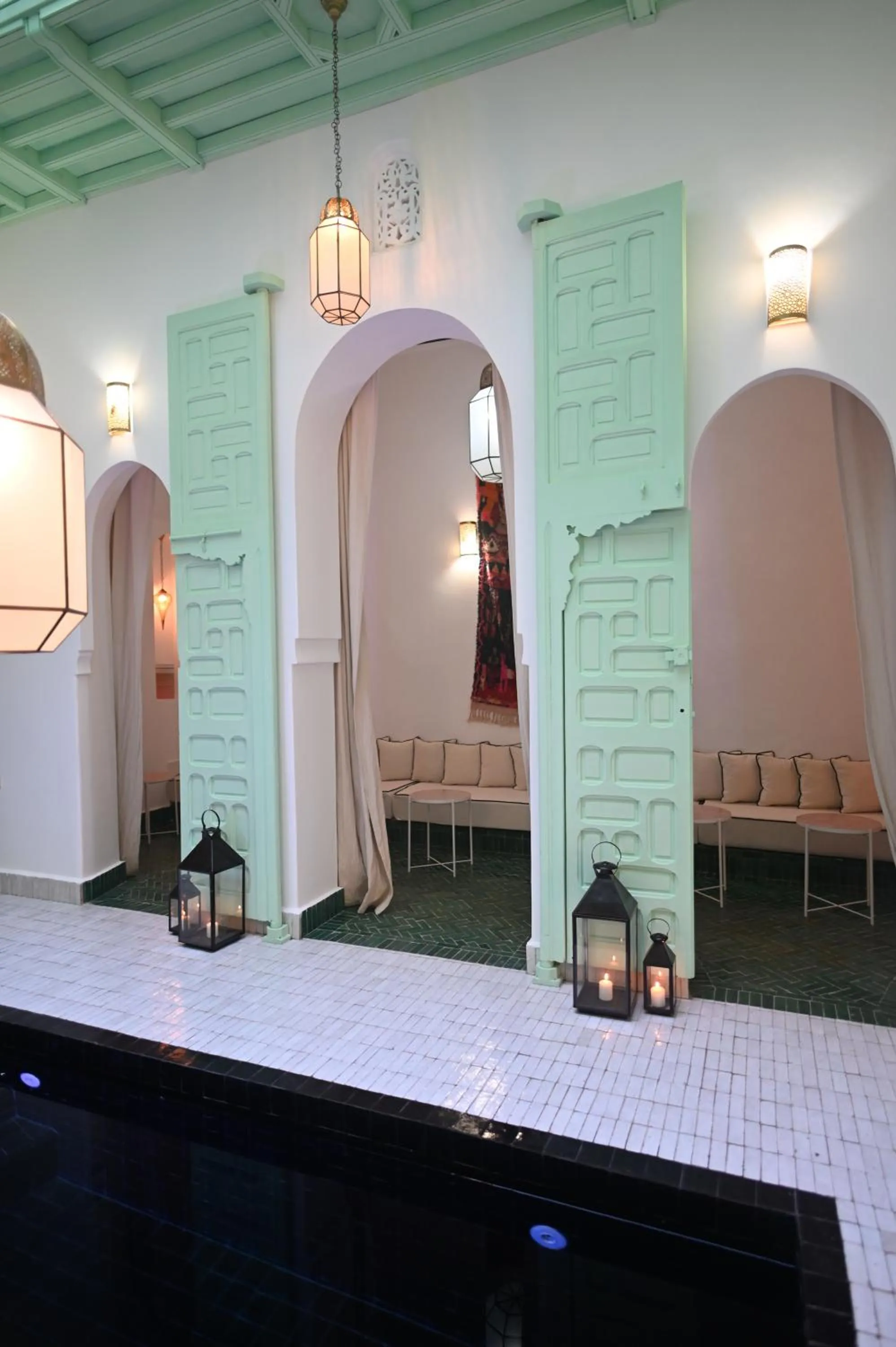 Lobby or reception in Riad Dar Rabiaa