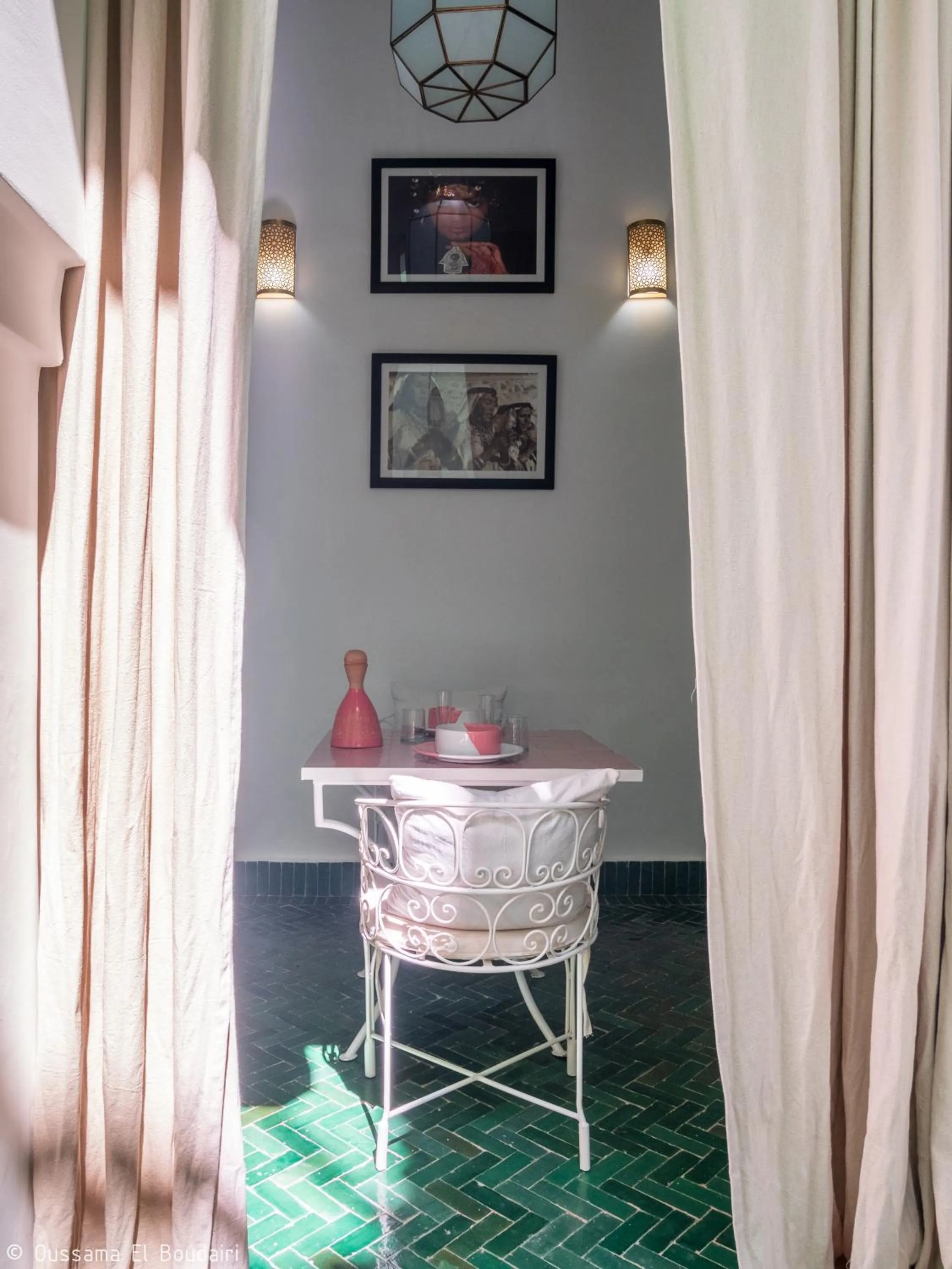 Dining area in Riad Dar Rabiaa