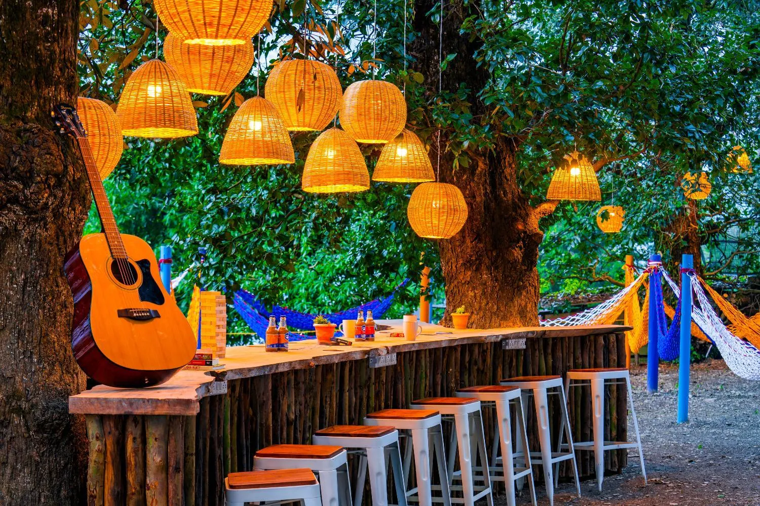 Communal lounge/ TV room in goSTOPS Nainital