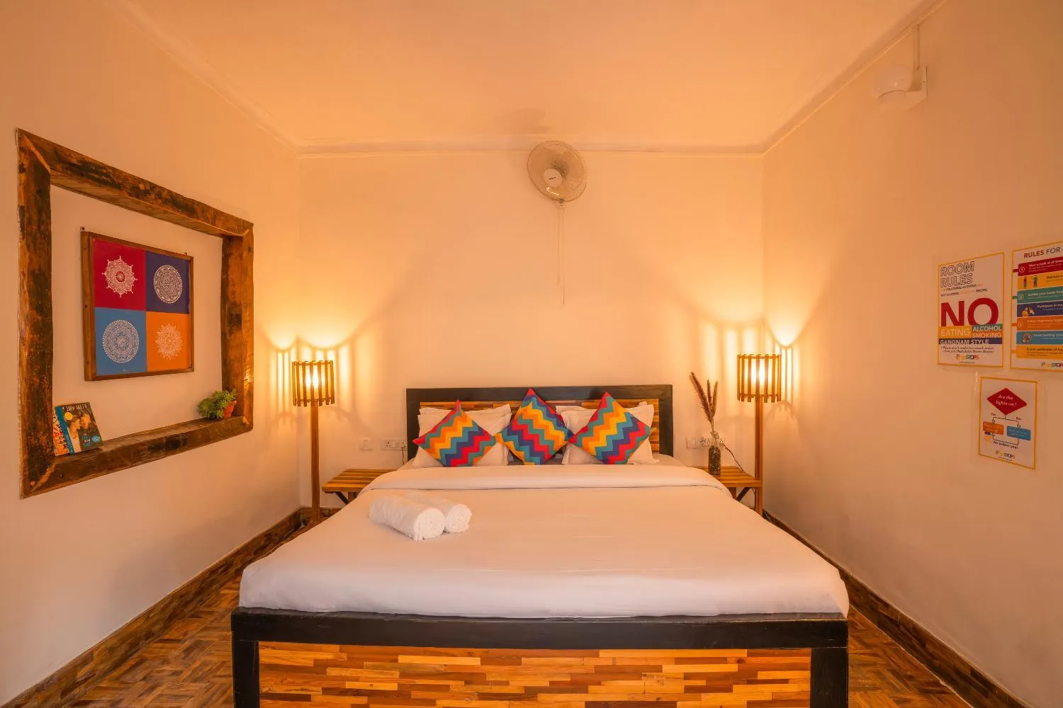 Bed in goSTOPS Nainital