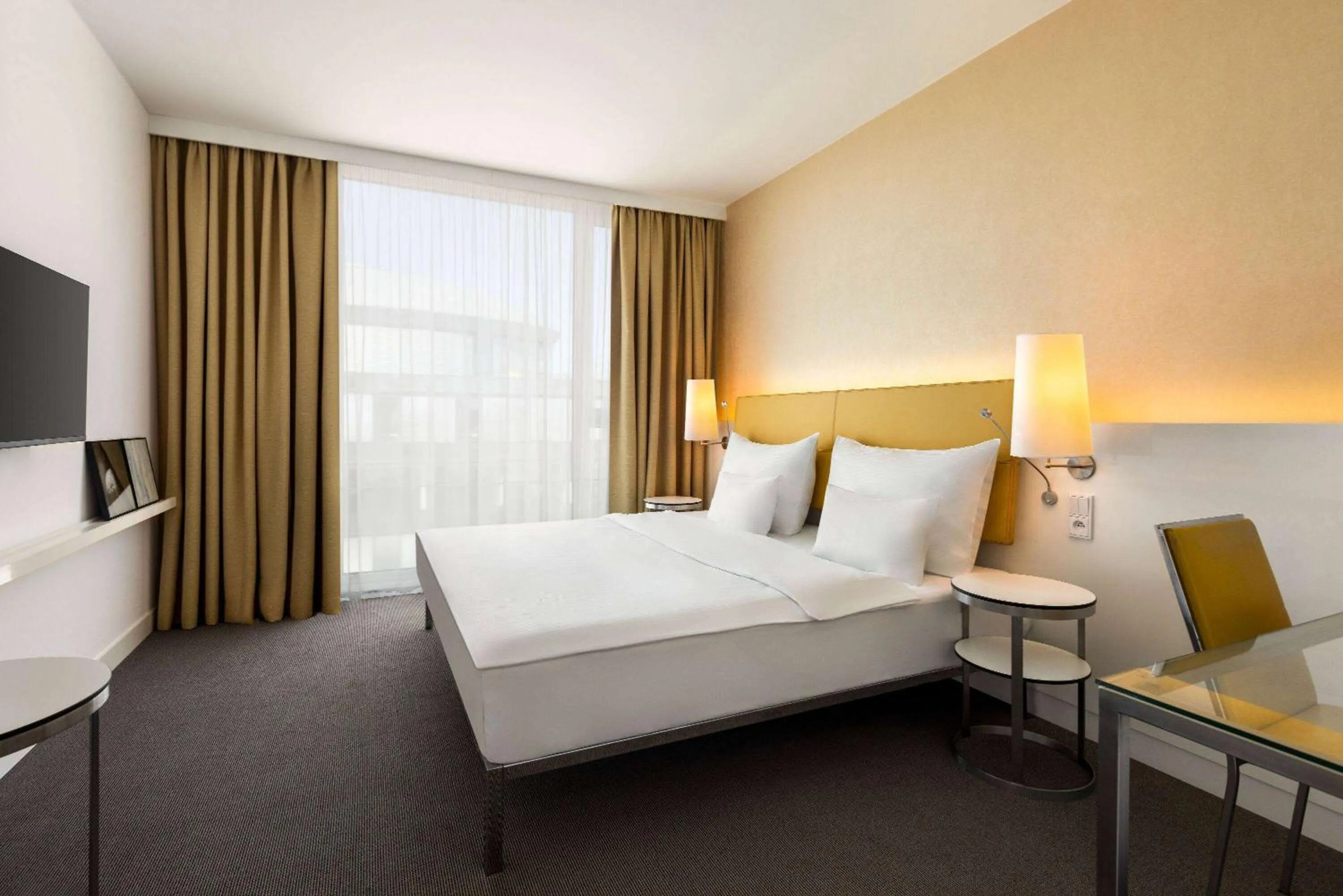 Bed in Vienna House by Wyndham Andel's Prague