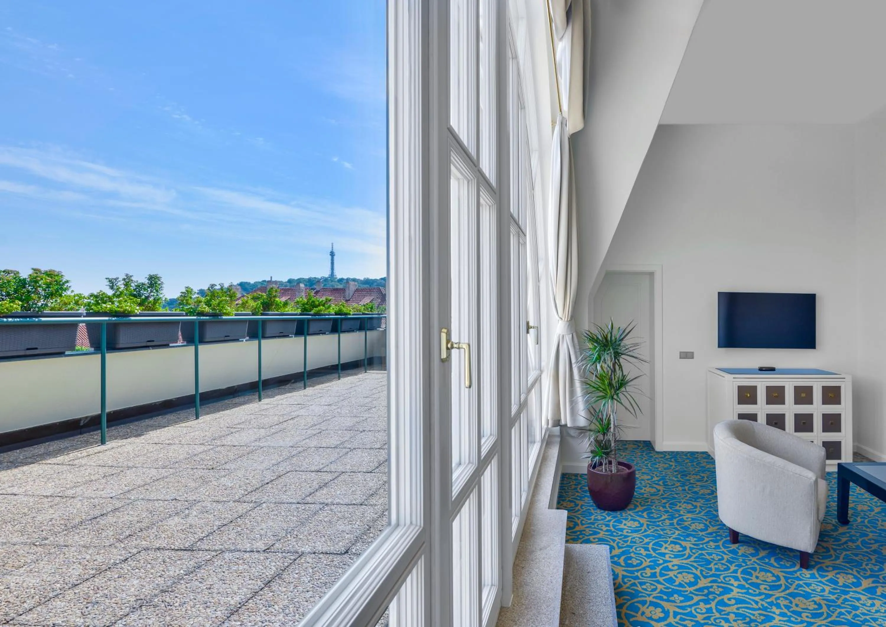 View (from property/room) in Hotel Savoy Prague