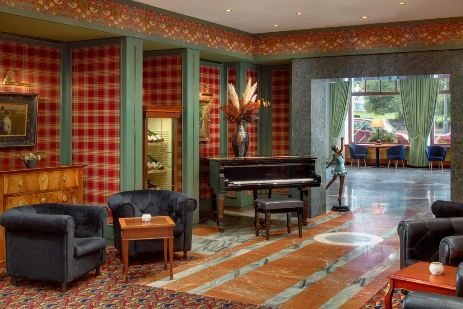 Lounge or bar in Hotel Savoy Prague