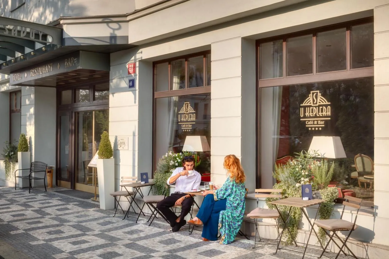 Lounge or bar in Hotel Savoy Prague