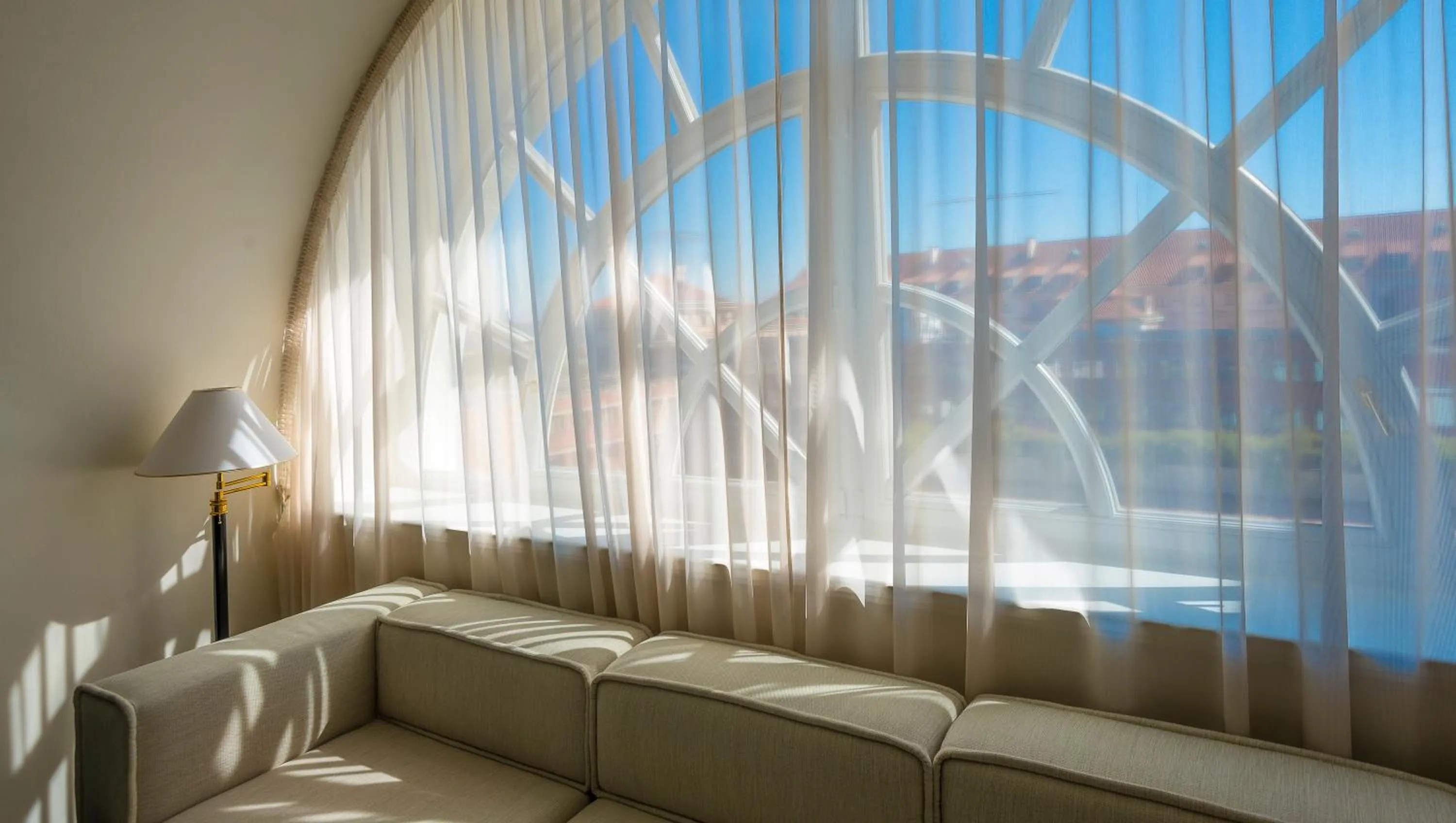 City view in Hotel Savoy Prague