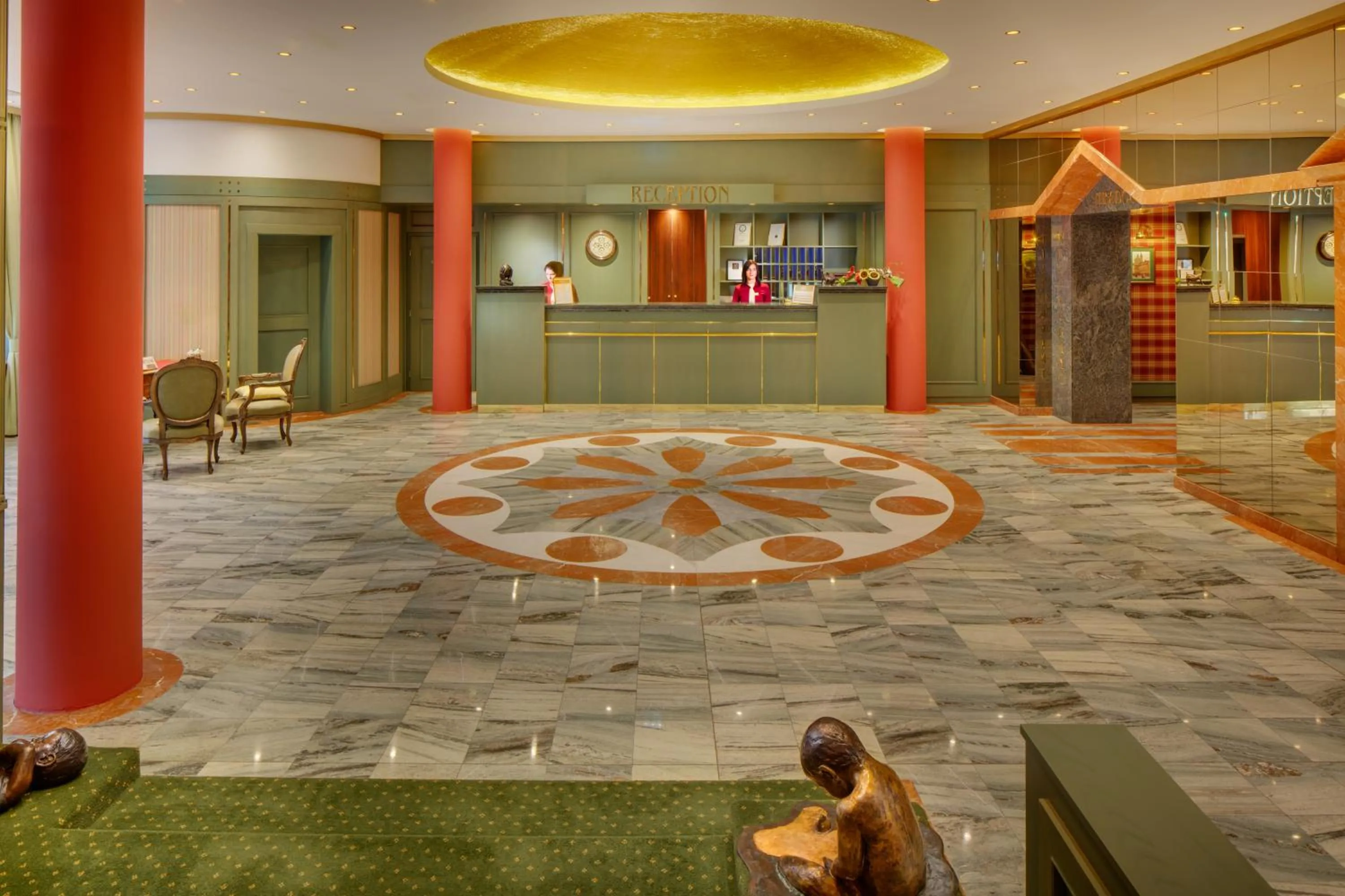 Lobby or reception in Hotel Savoy Prague