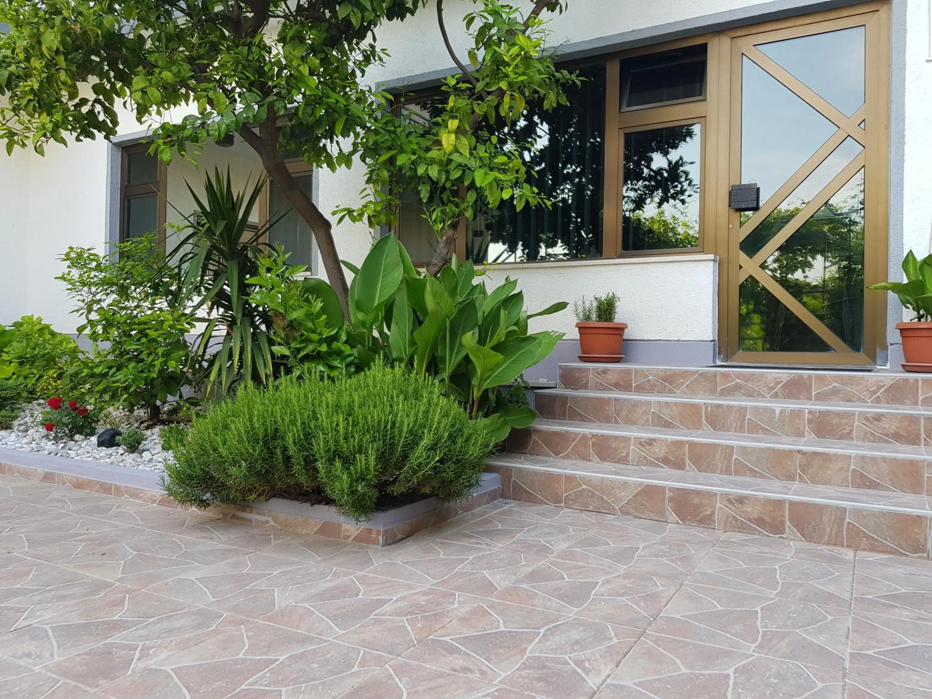 Garden in Guesthouse Varnica