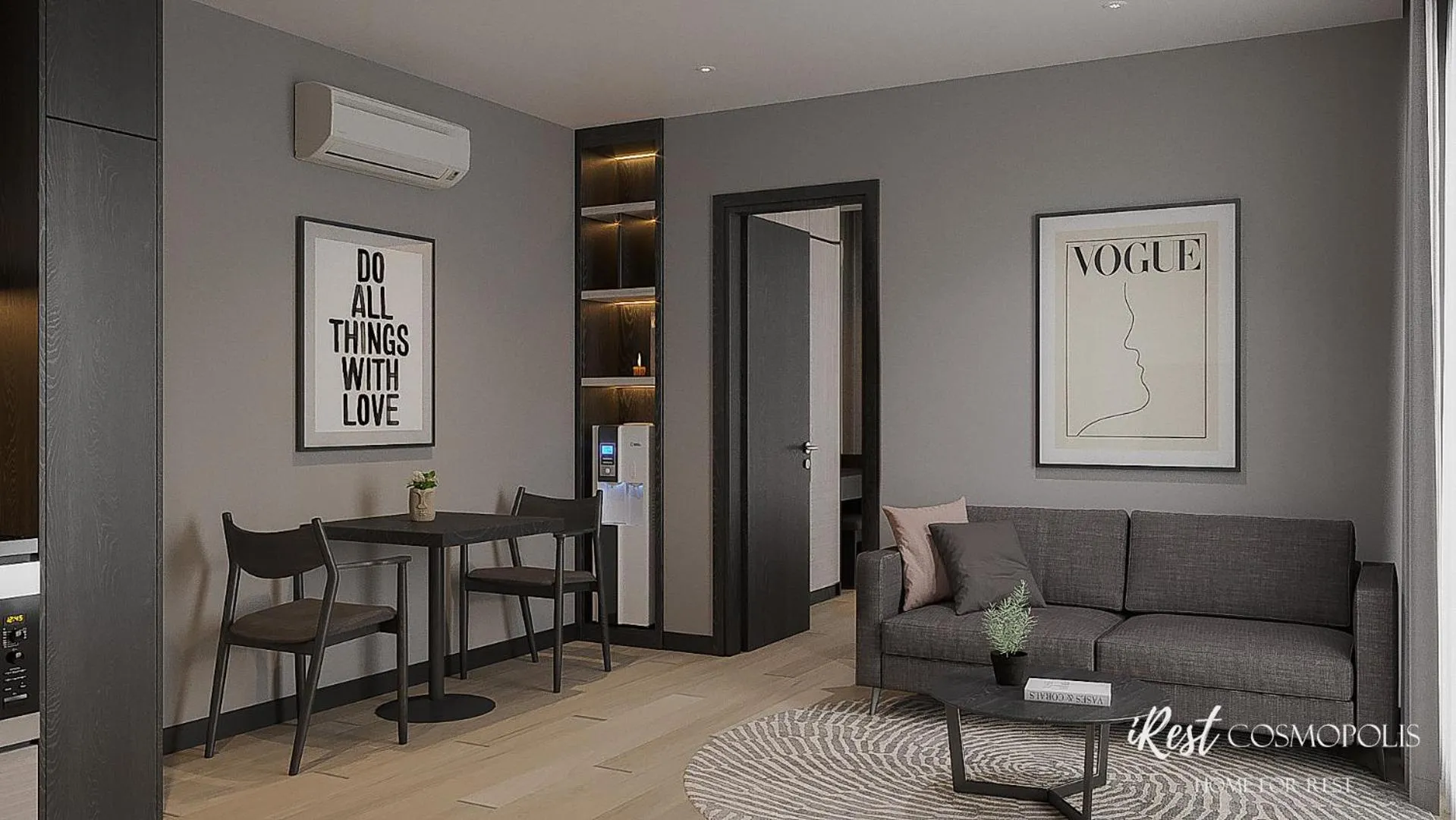 Living room in iRest COSMOPOLIS Vinh Yen