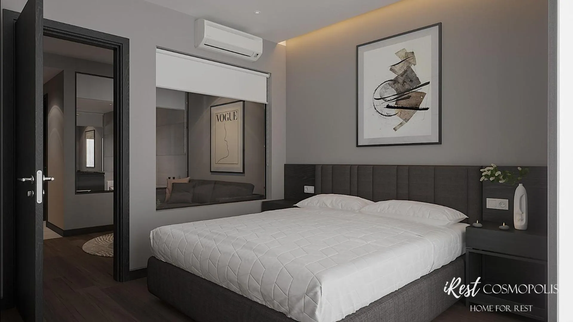 Bedroom, Bed in iRest COSMOPOLIS Vinh Yen