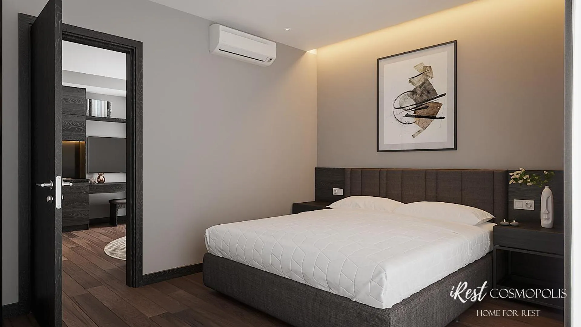 Bedroom, Bed in iRest COSMOPOLIS Vinh Yen