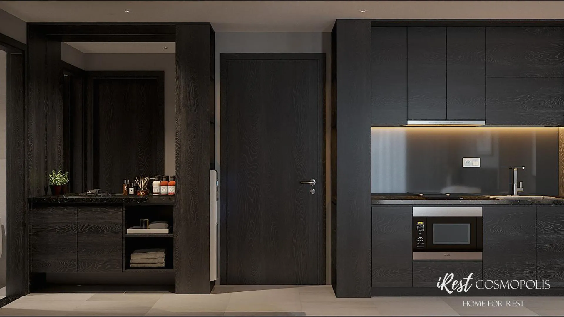 Kitchen or kitchenette in iRest COSMOPOLIS Vinh Yen