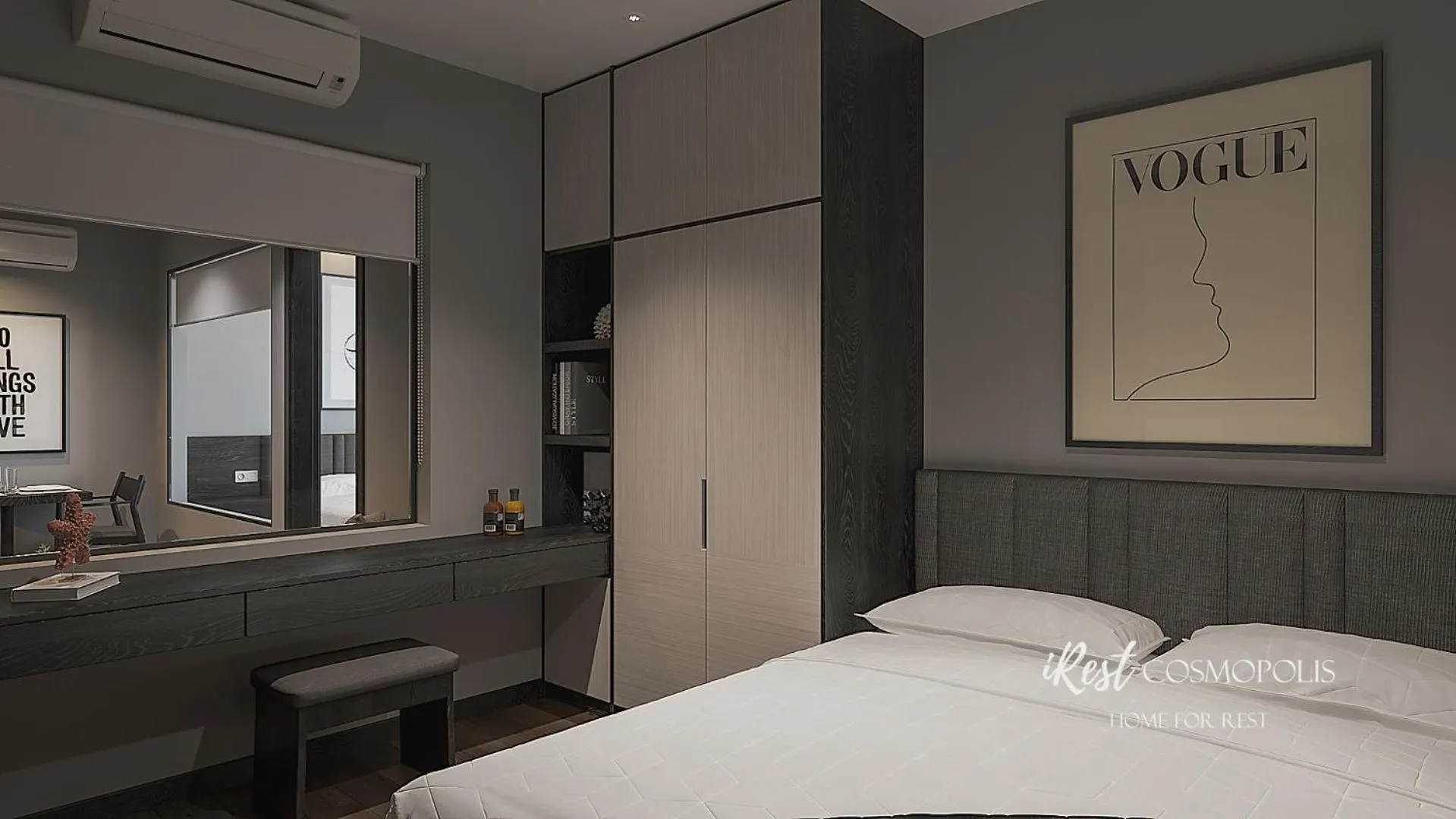 Bedroom, Bed in iRest COSMOPOLIS Vinh Yen