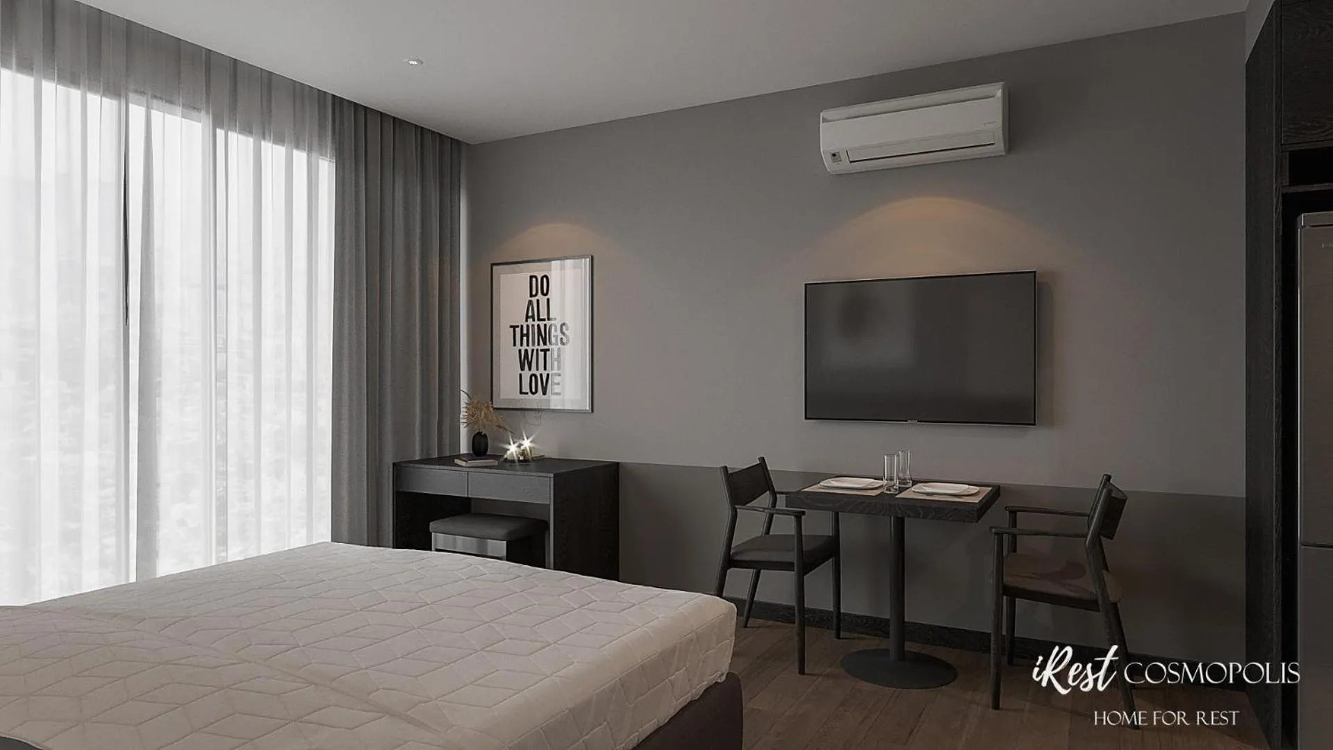 TV and multimedia, Bed in iRest COSMOPOLIS Vinh Yen