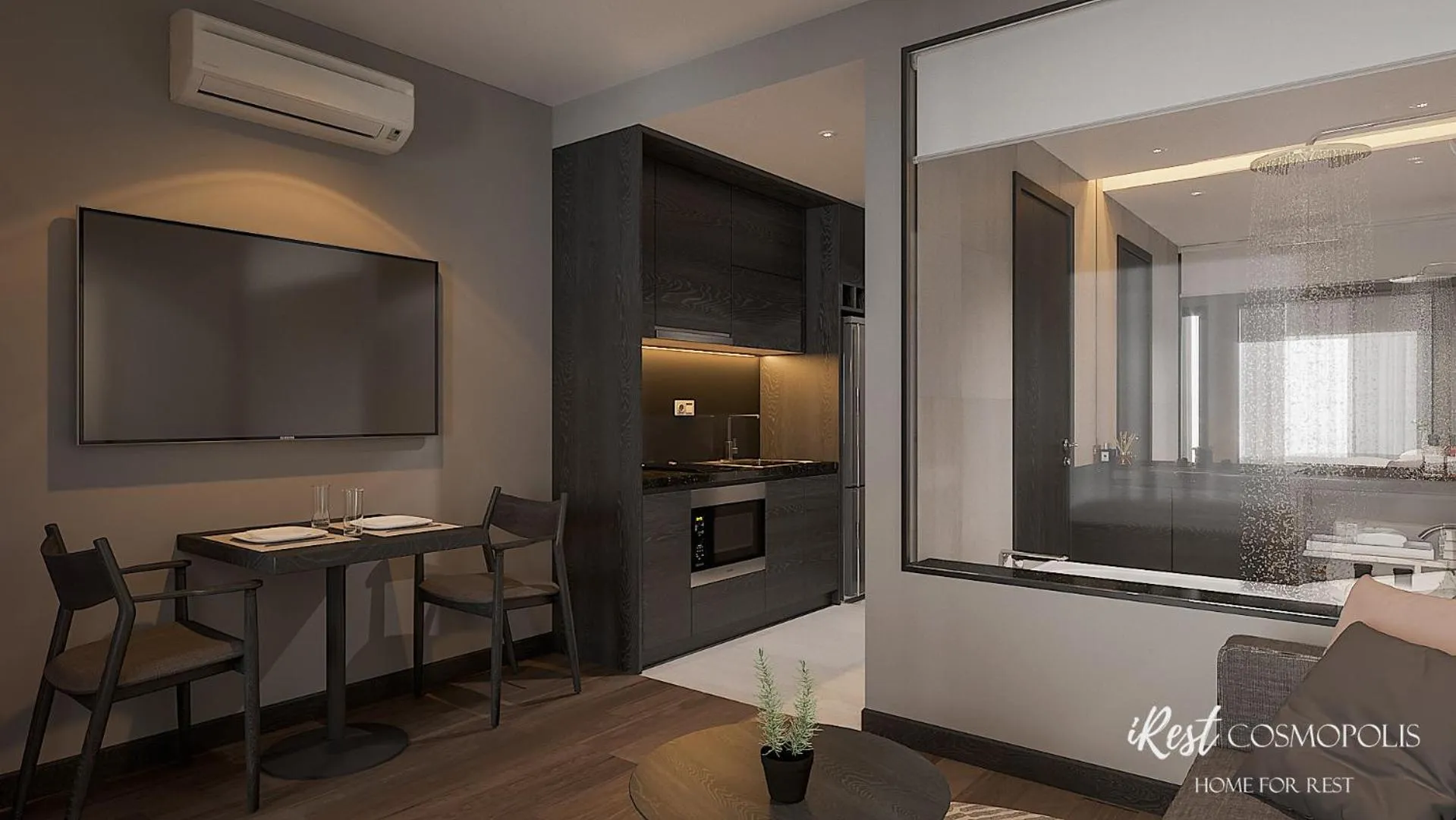 Kitchen or kitchenette in iRest COSMOPOLIS Vinh Yen