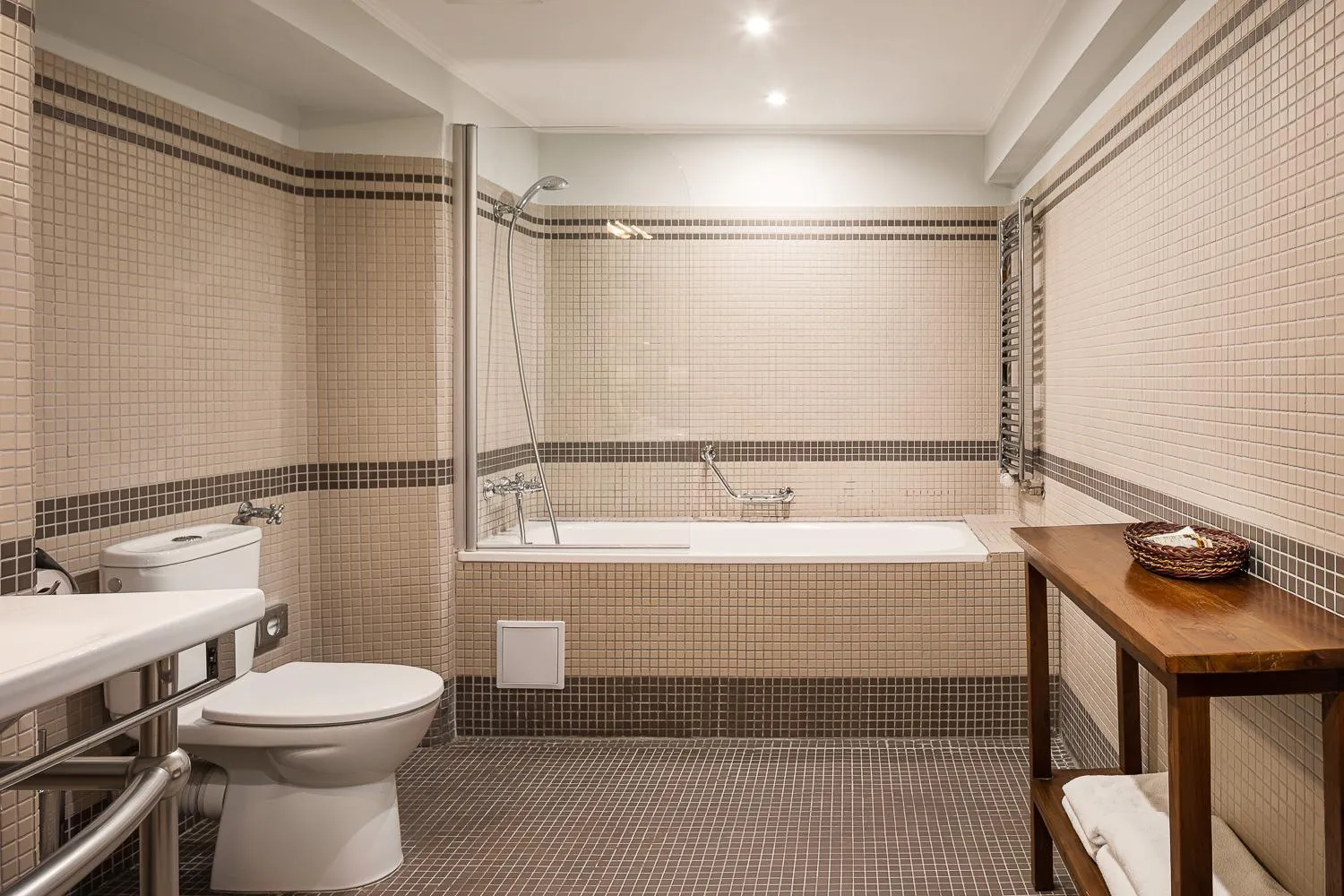 Shower in Iron Gate Hotel & Suites Prague by BHG