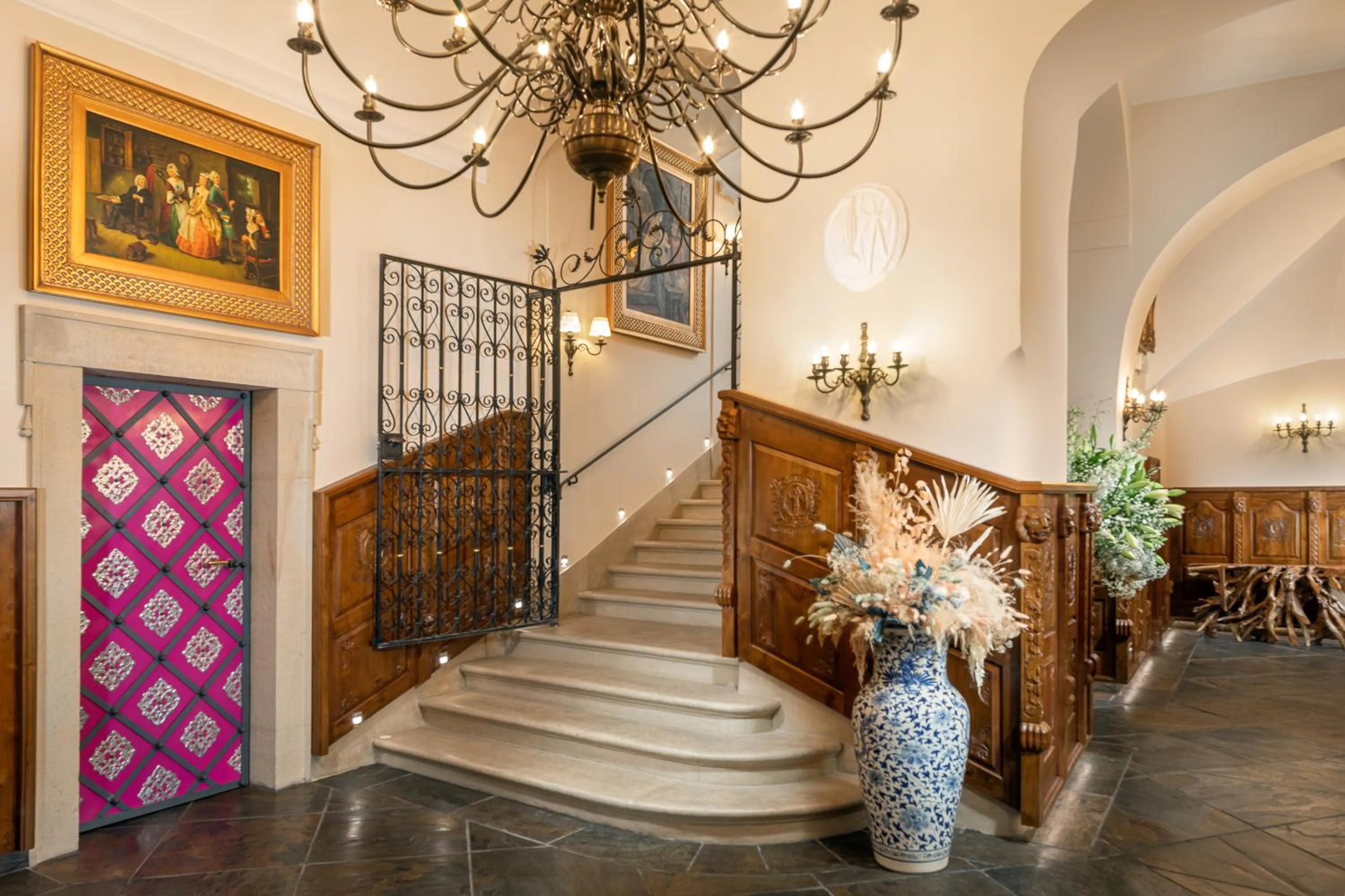 Decorative detail in Iron Gate Hotel & Suites Prague by BHG