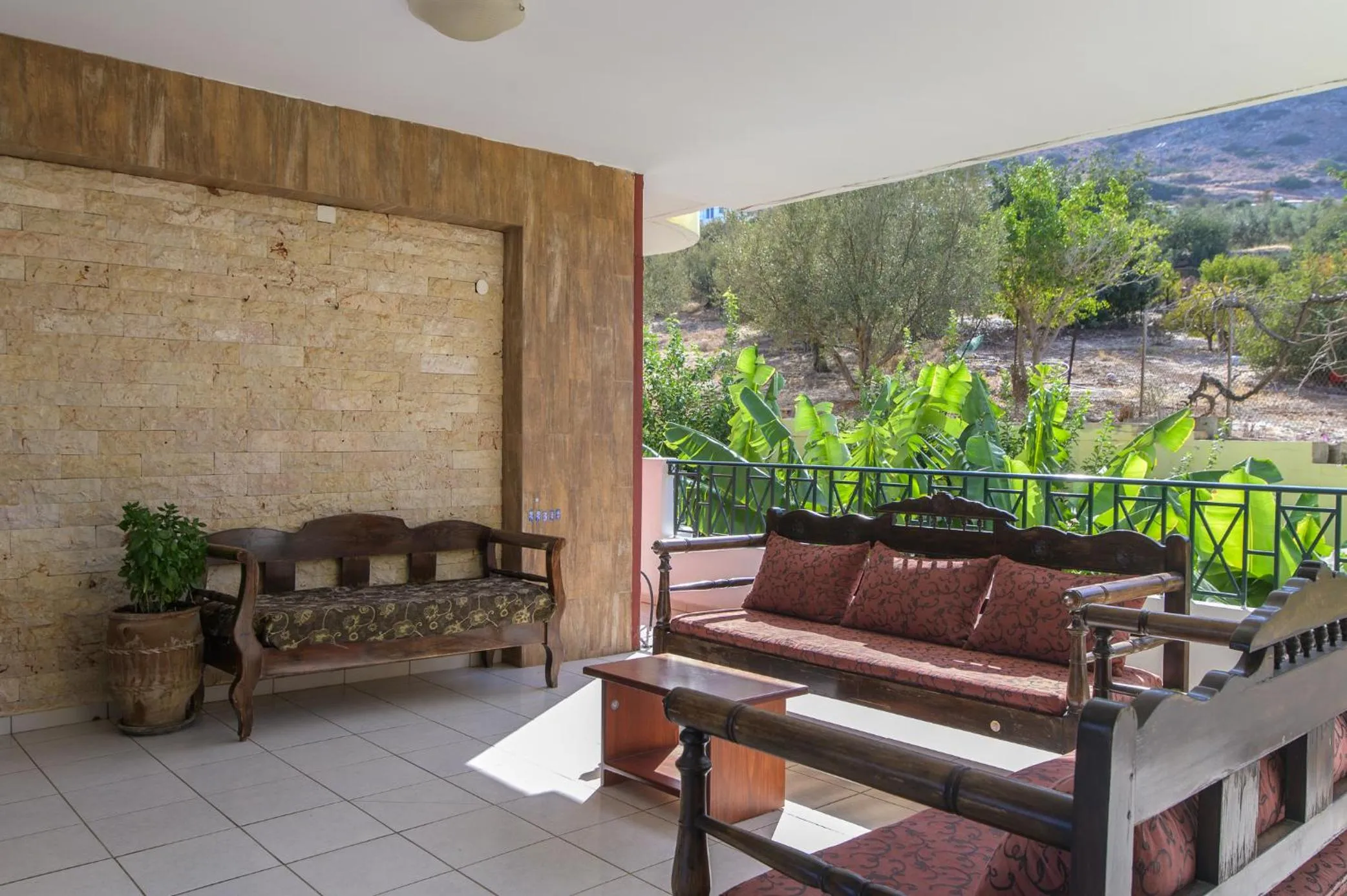 Lobby or reception in Ariadni Palace Apartments