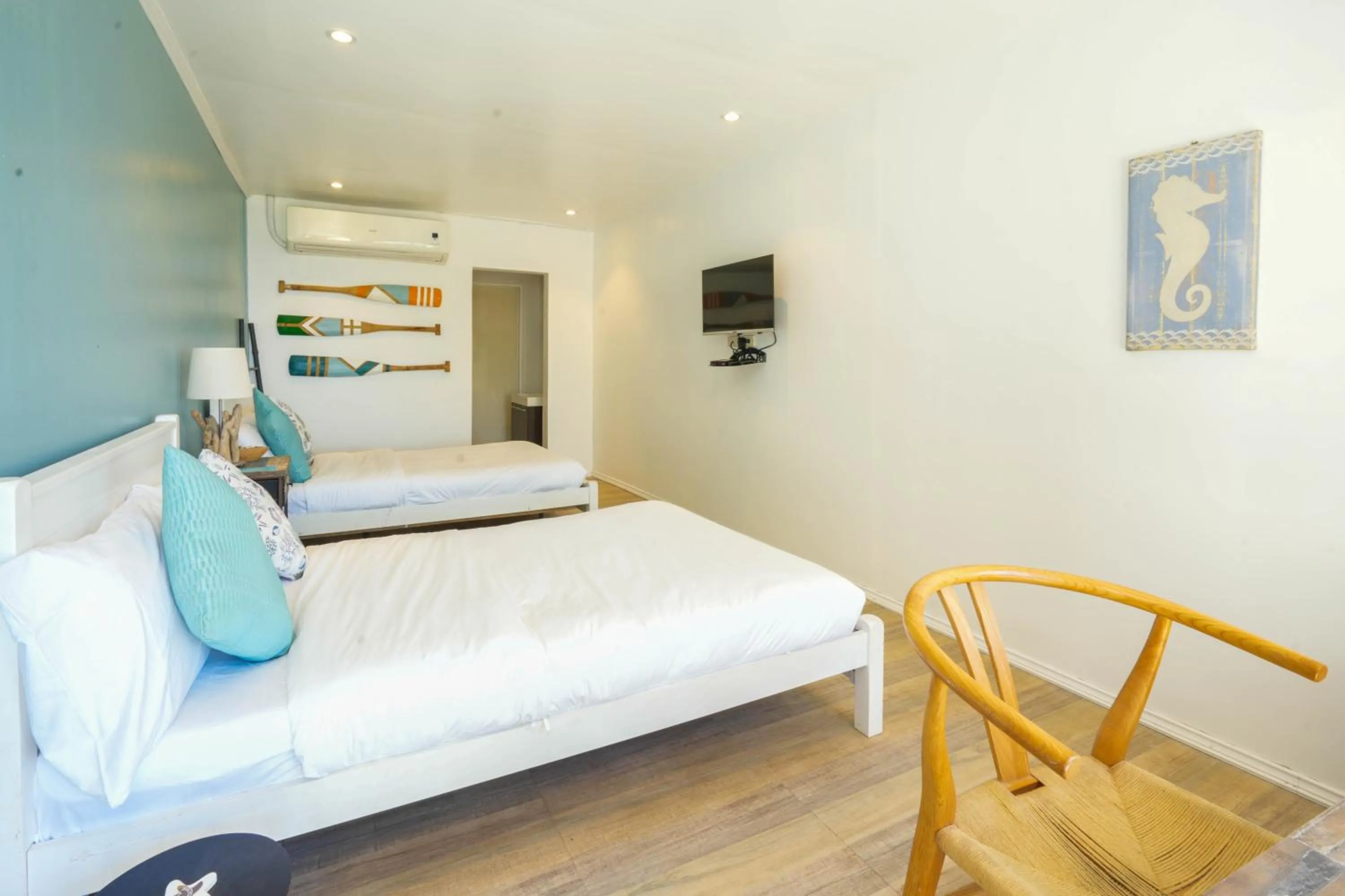 Bed in Destino Beach Resort and Hotel