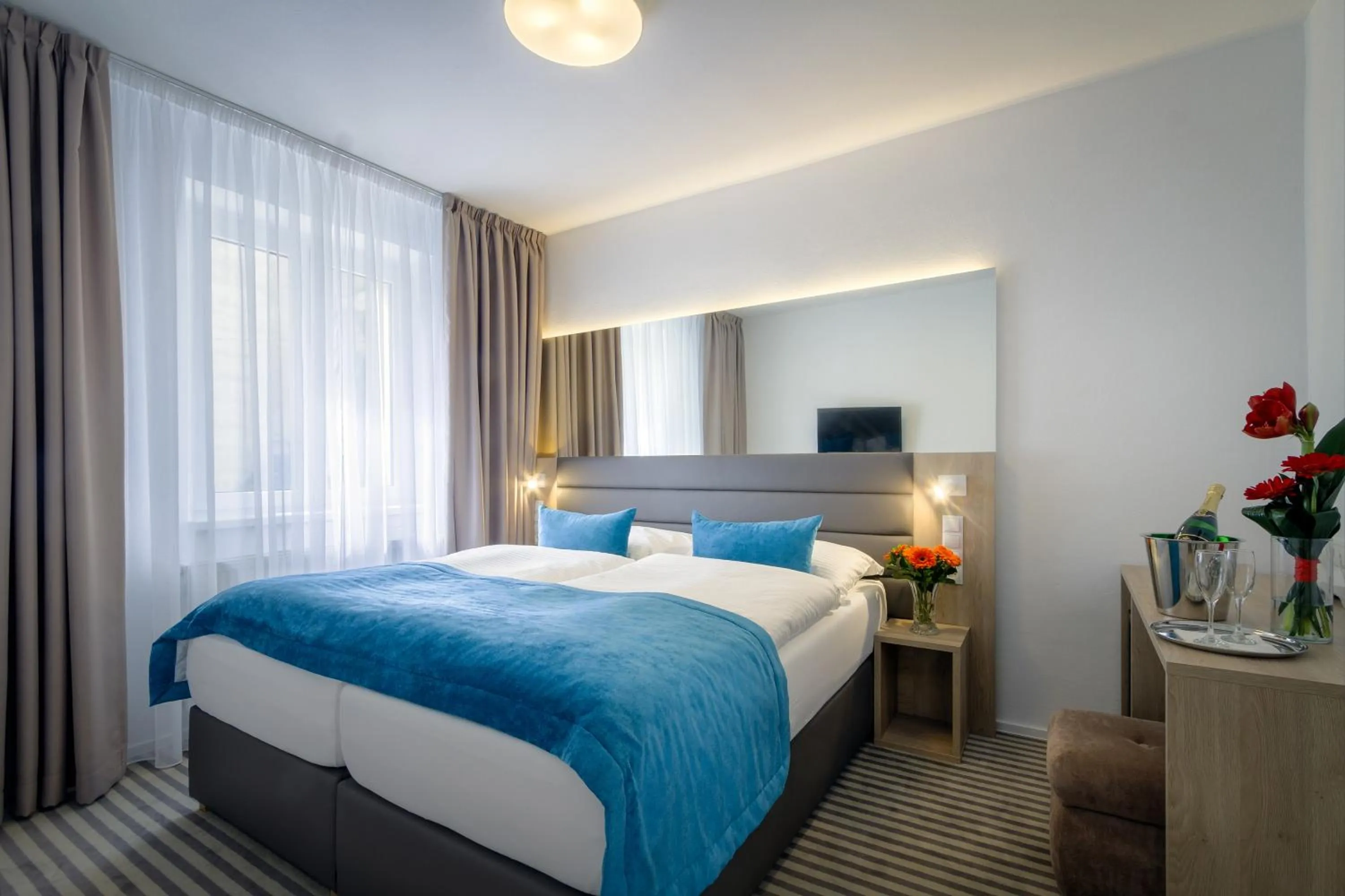 Bedroom, Bed in Hotel White Lion