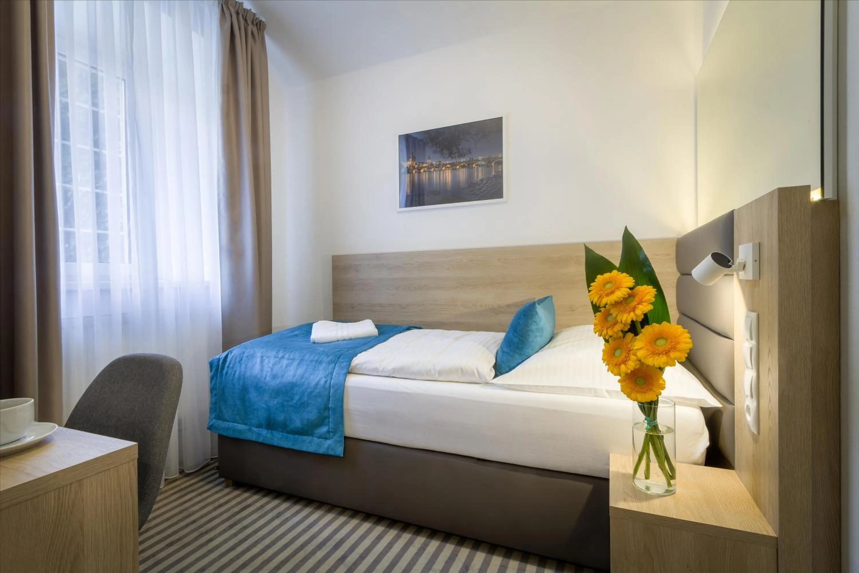 Bedroom, Bed in Hotel White Lion