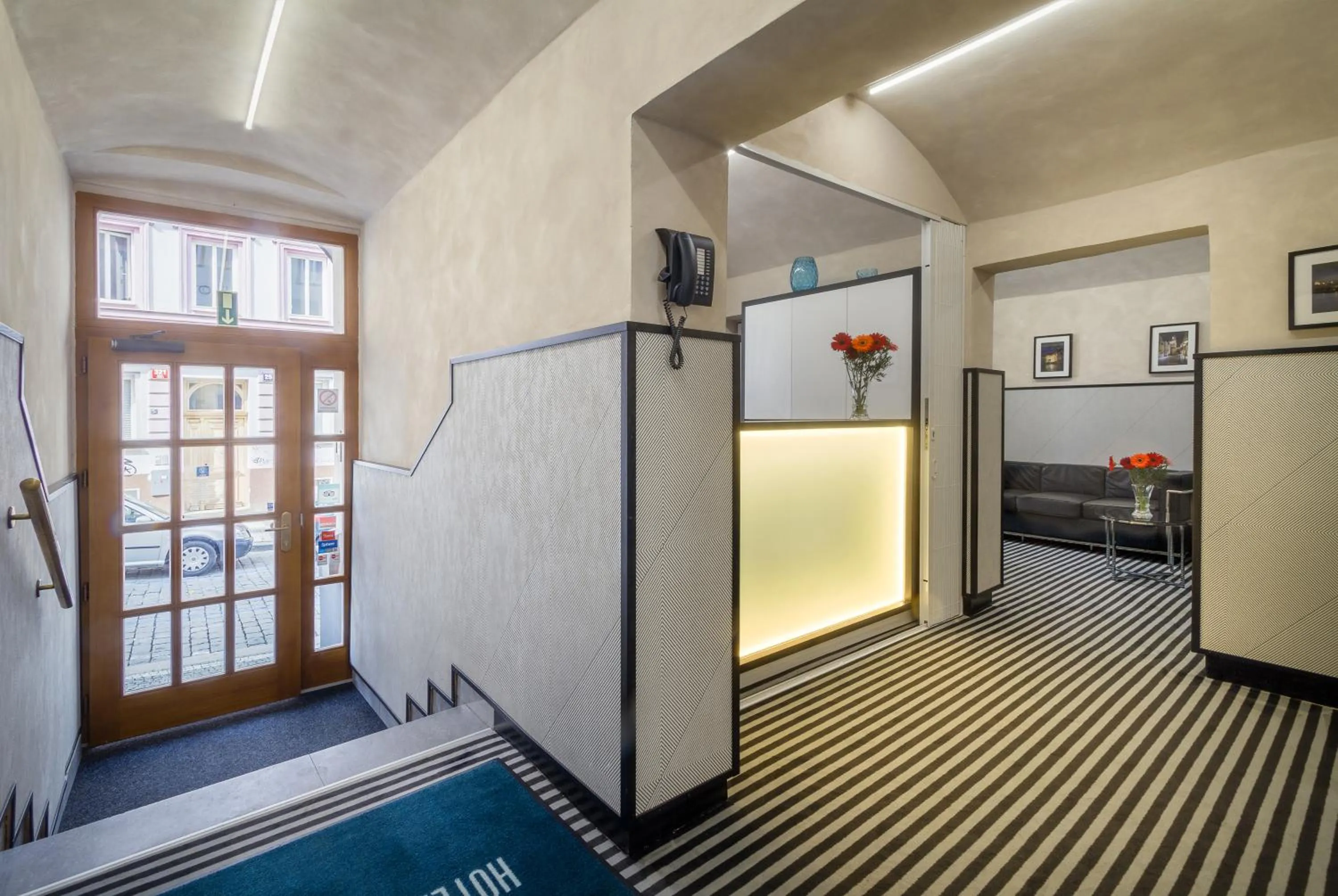 Lobby or reception in Hotel White Lion